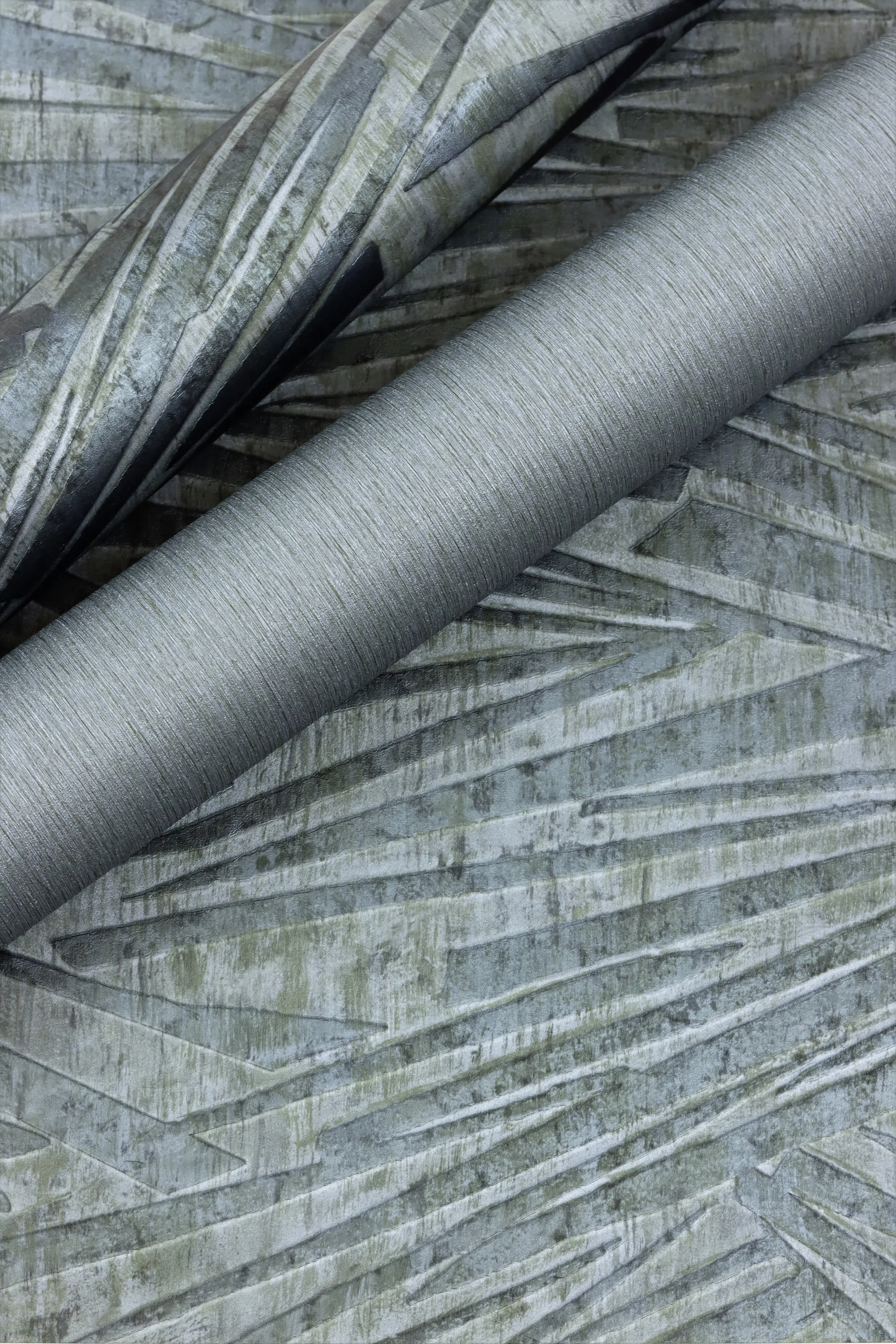 Rasch Vliestapete Uni Sky Lounge blau grau 10,05 x 0,53 m