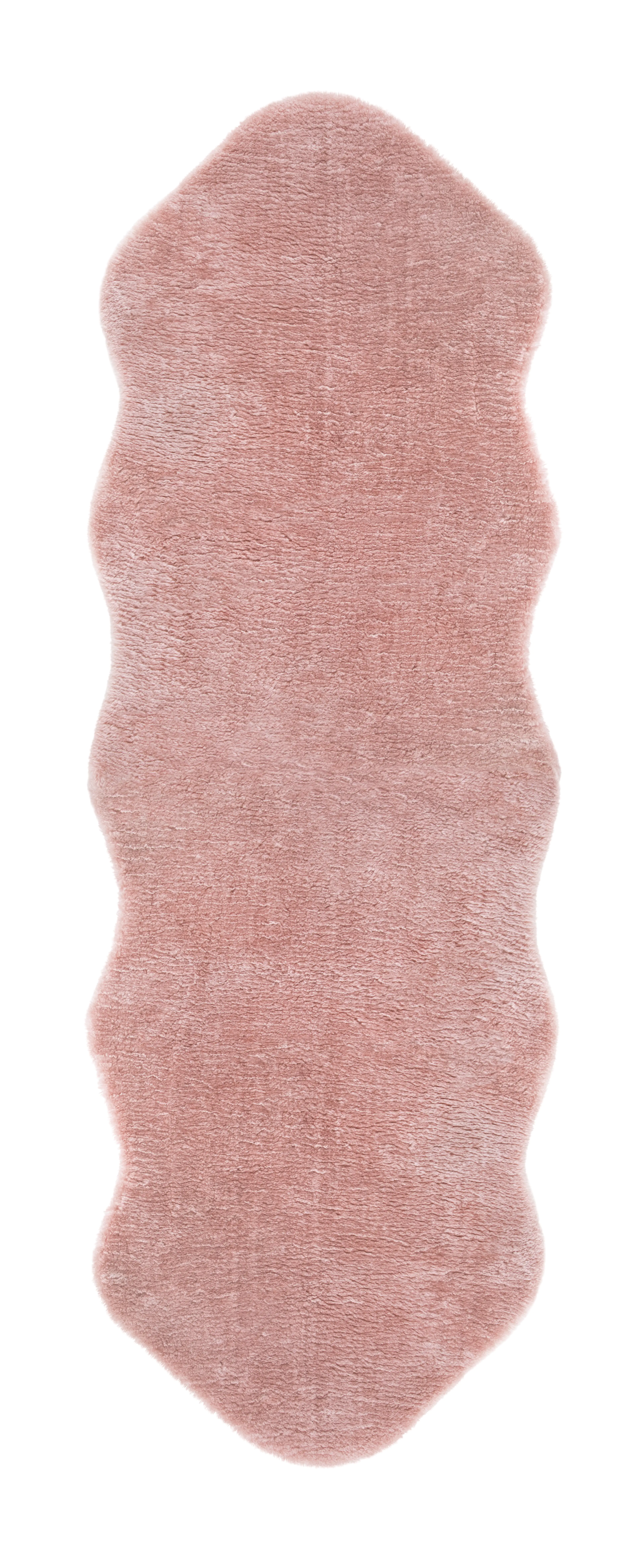 4002398762160 Andiamo Kunstfell Lambskin rosa, 55 x 160 cm
