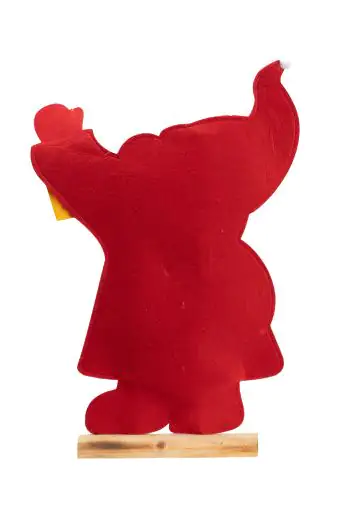 TrendLine Weihnachtsaufsteller Weihnachtsmann 81 x 54 cm rot