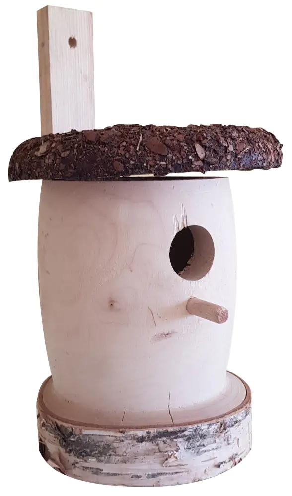 4251139106064 Nistkasten Kiefernholz natur/braun LxH: 20/30xD=16 cm