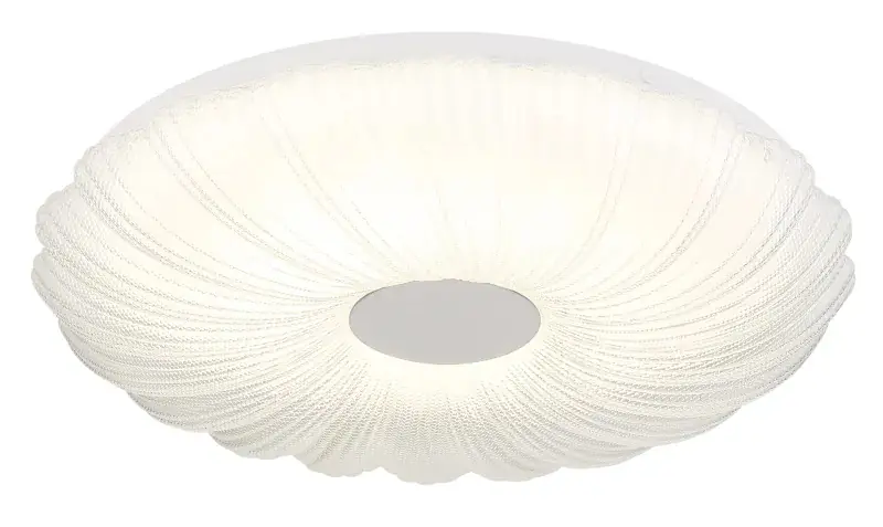 Globo Deckenleuchte Cavendis Ø 38 x 7 cm weiß CCT