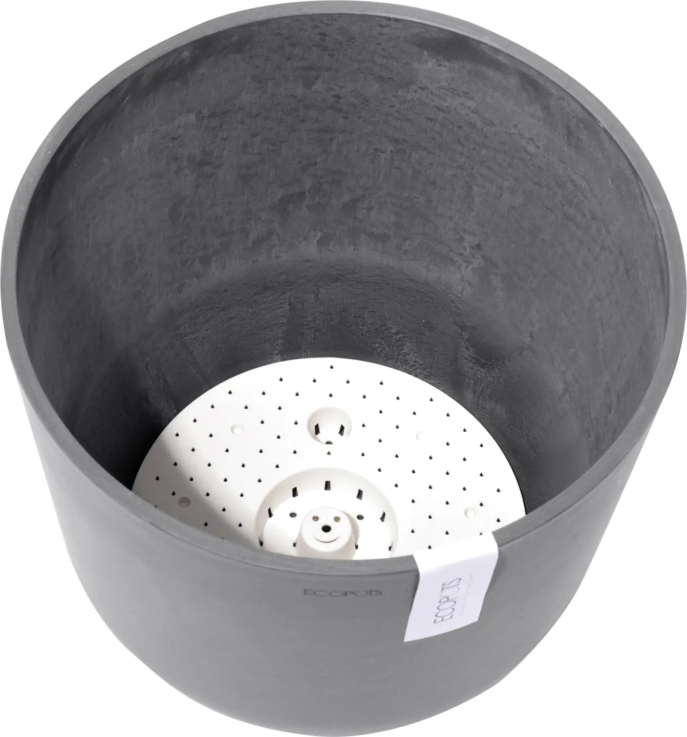 Ecopots Pflanztopf Oslo Ø 35 x 30,5 cm grau Ecopots Pflanztopf Oslo Ø 35 x 30,5 cm grau