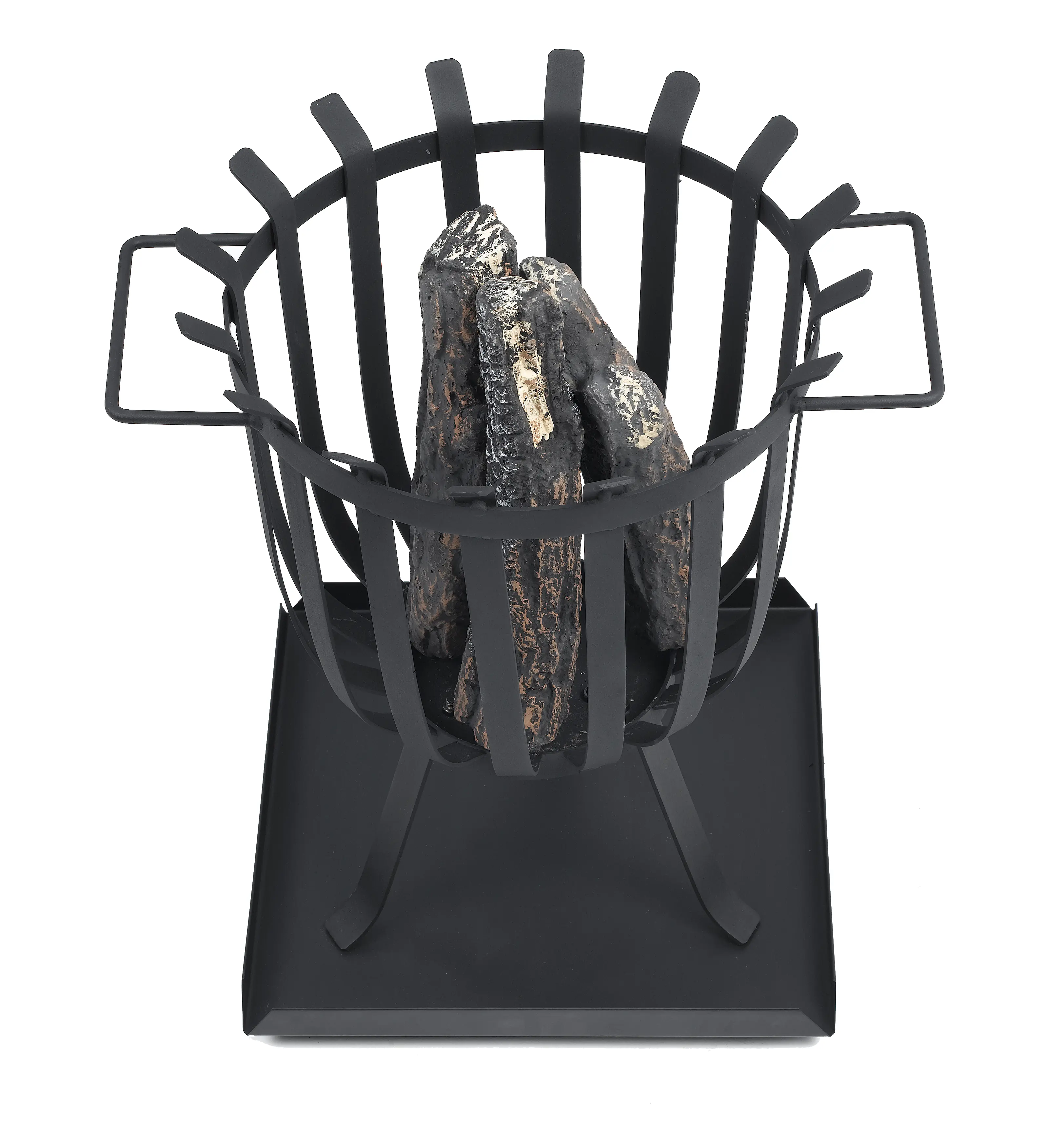 Tepro Feuerkorb Brentwood 41,7 x 47,5 x 35 cm, schwarz