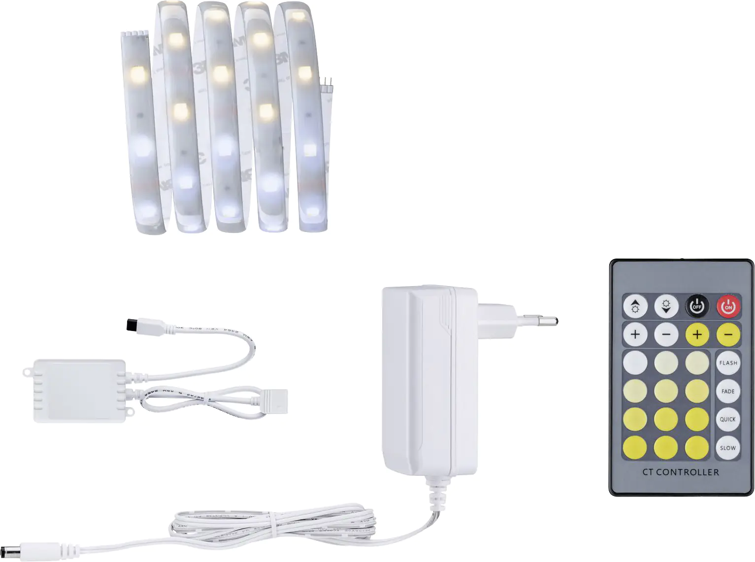 Paulmann MaxLED 250 Basisset 1,5m silber 1,5m TunableWhite Paulmann MaxLED 250 Basisset 1,5m silber 1,5m TunableWhite