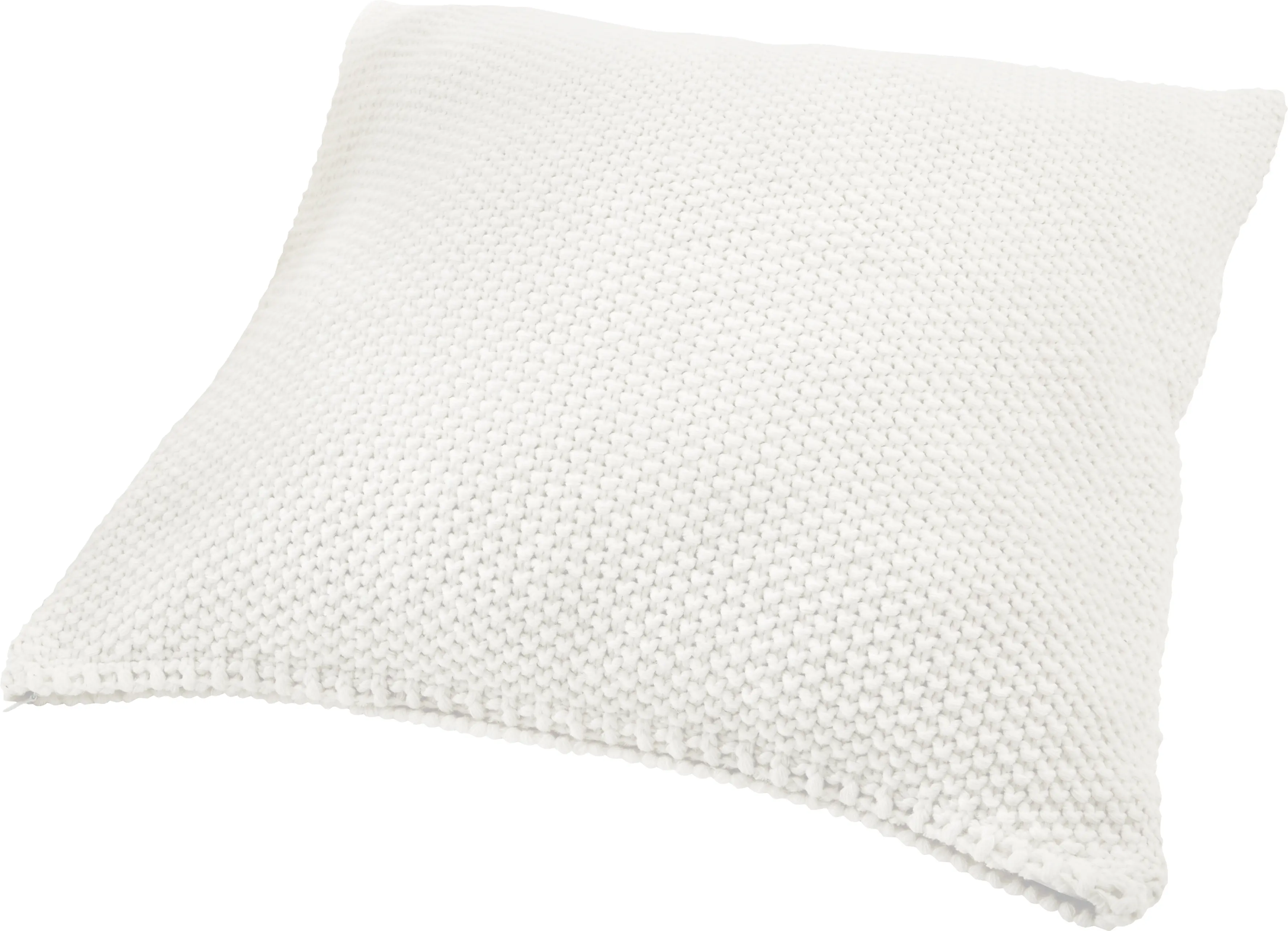 Kissenbezug 50 x 50 cm weiß