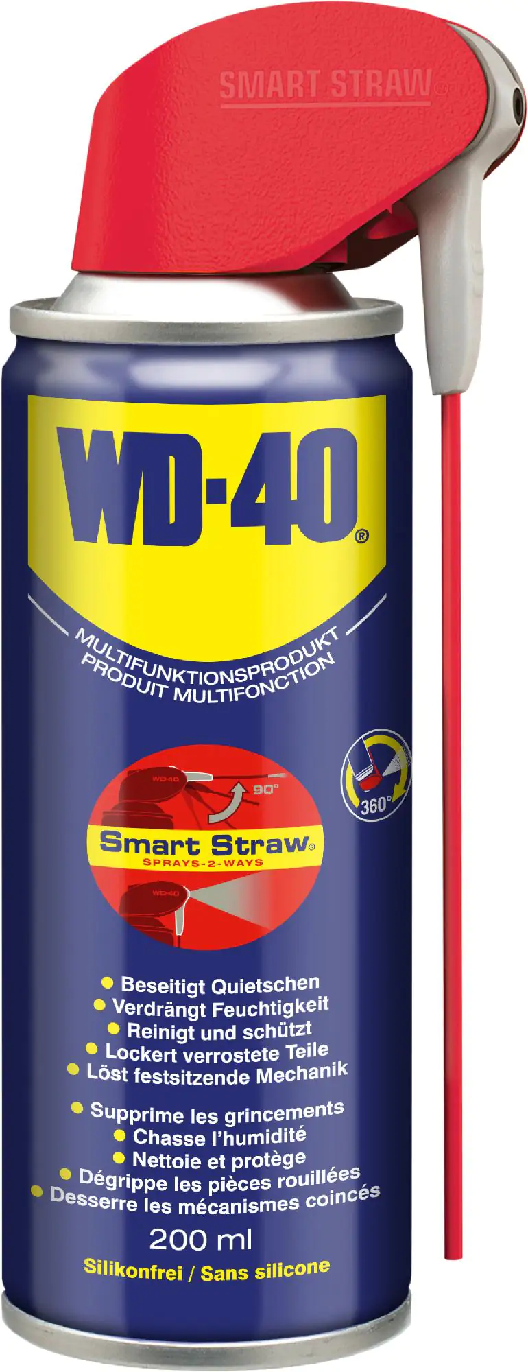 WD-40 Multifunktionsprodukt Smart Straw 200ml WD-40 Multifunktionsprodukt Smart Straw 200ml