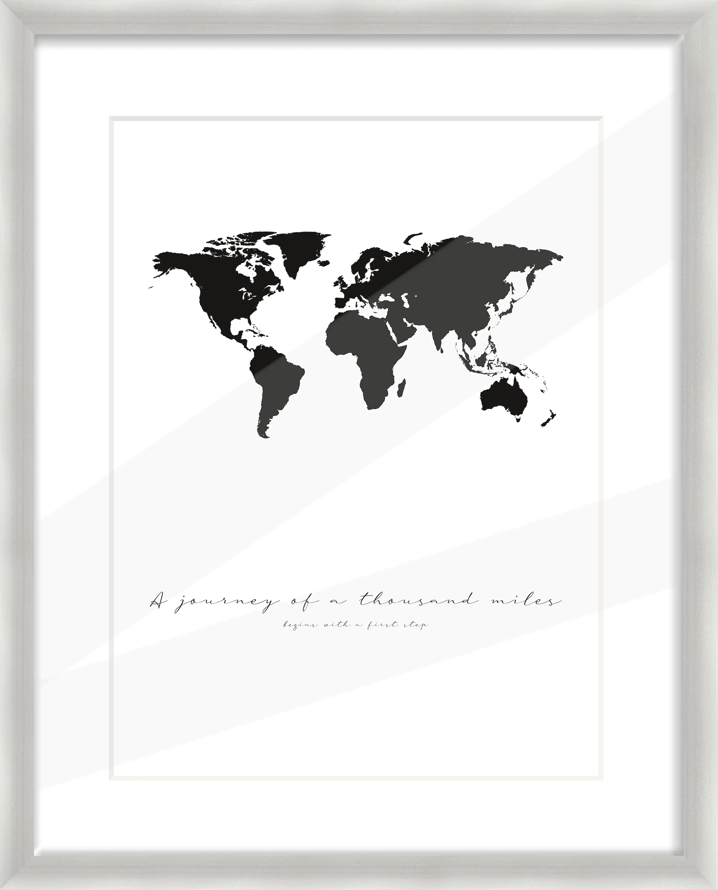 Alu Bilderrahmen Premium silber 40 x 50 cm Alu Bilderrahmen Premium silber 40 x 50 cm