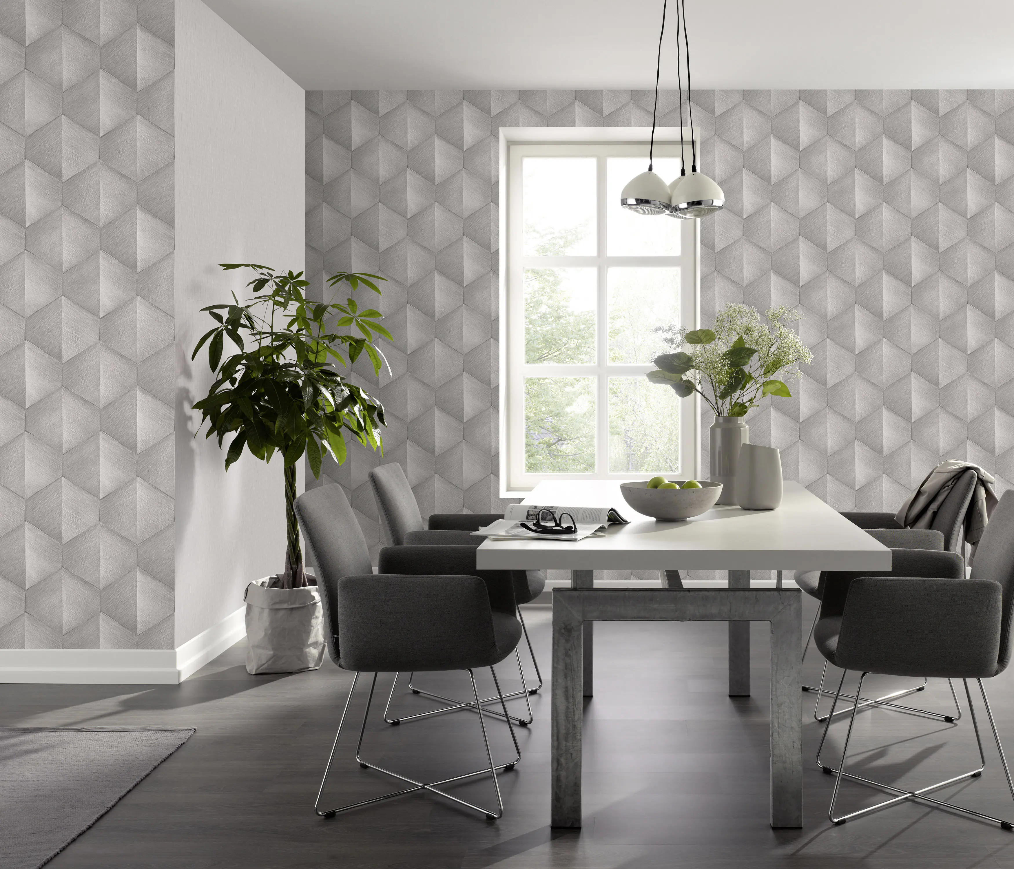 Erismann Vliestapete Grafisch taupe 10,05 x 0,53 m