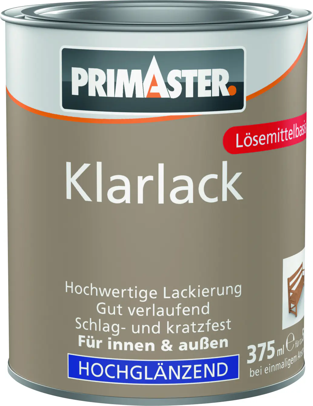 Primaster Klarlack 375 ml farblos hochglänzend