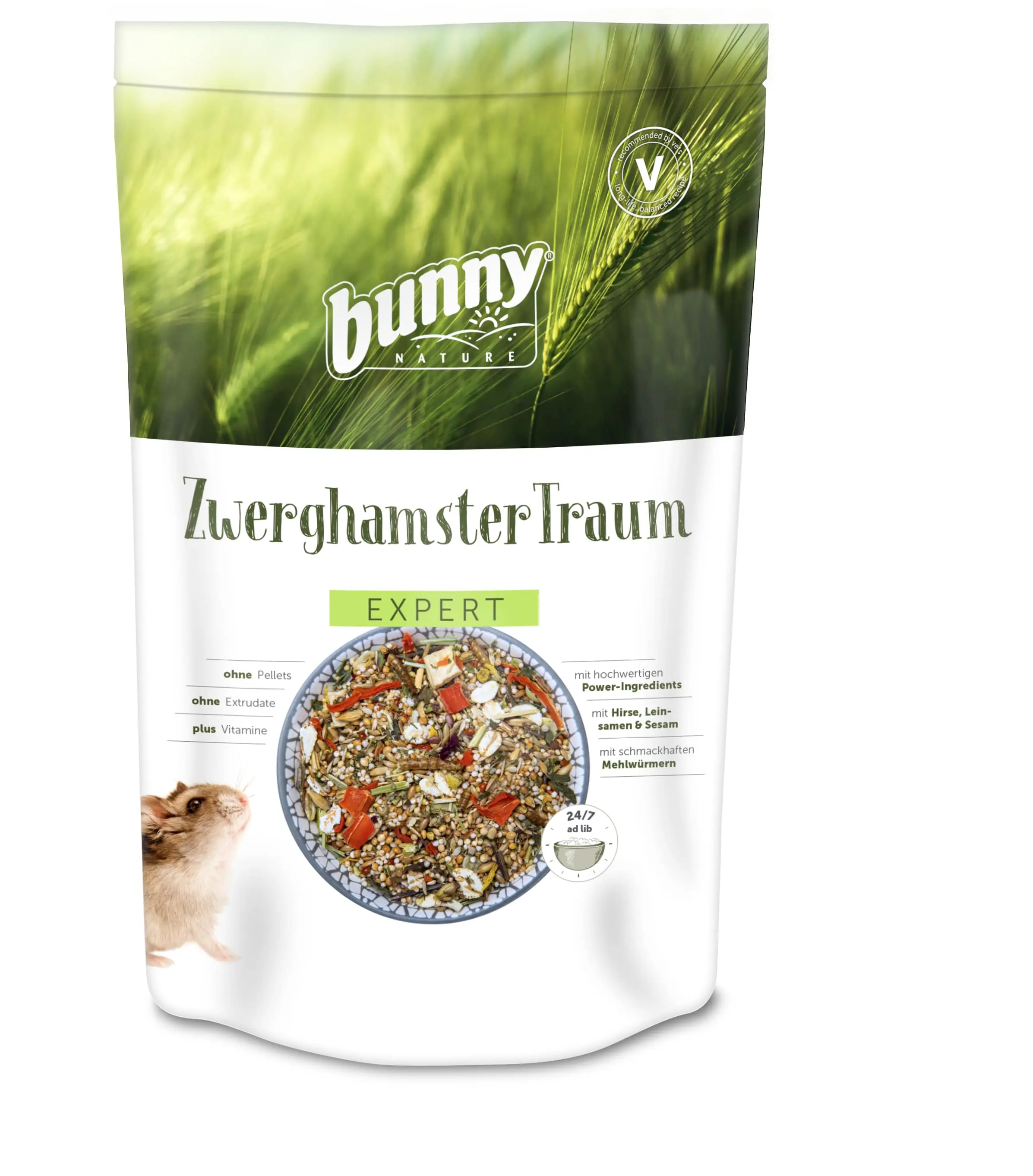 bunny ZwerghamsterTraum EXPERT 500g für Zwerghamster