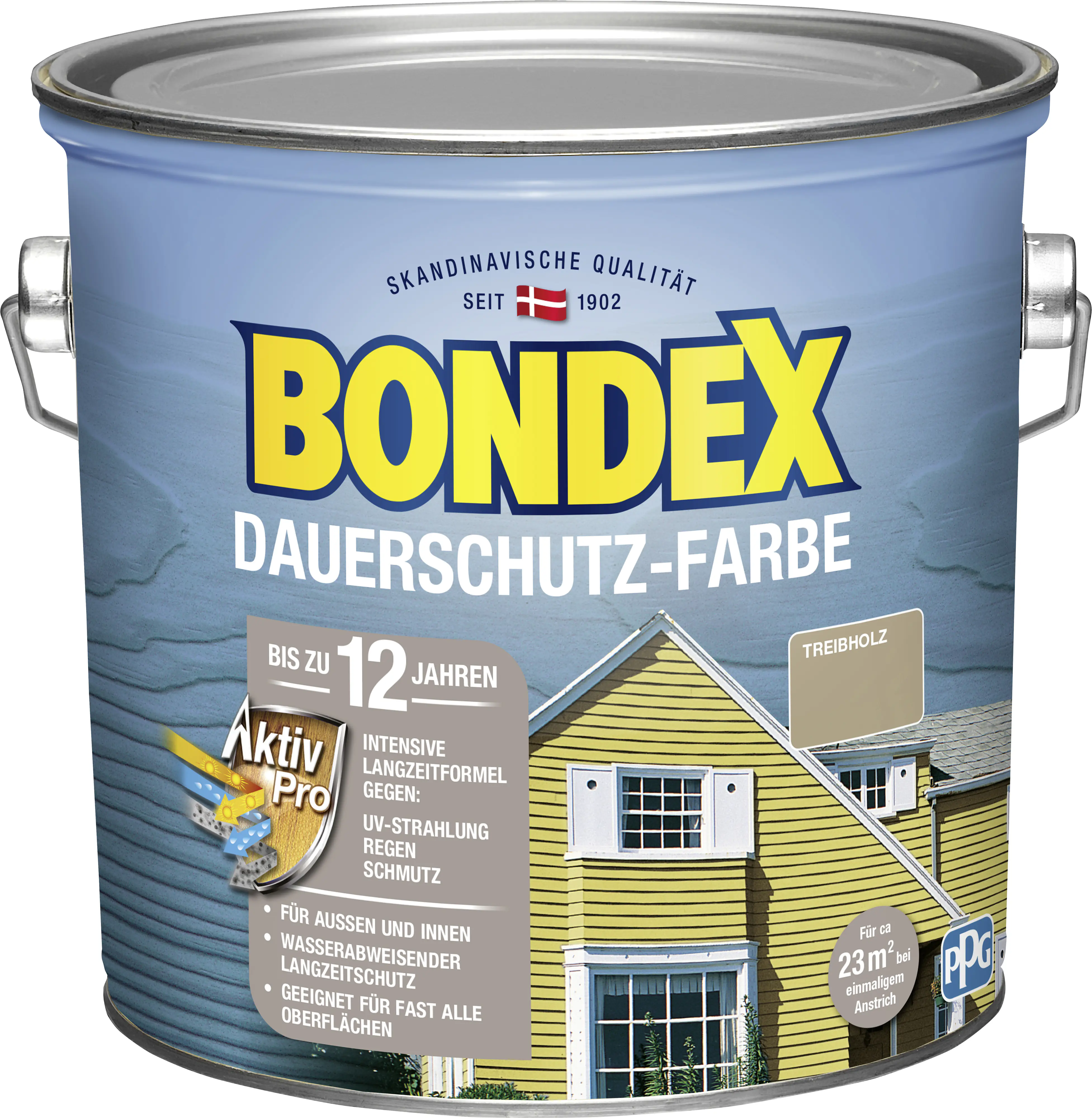 Bondex Dauerschutzfarbe 2,5 L treibholz