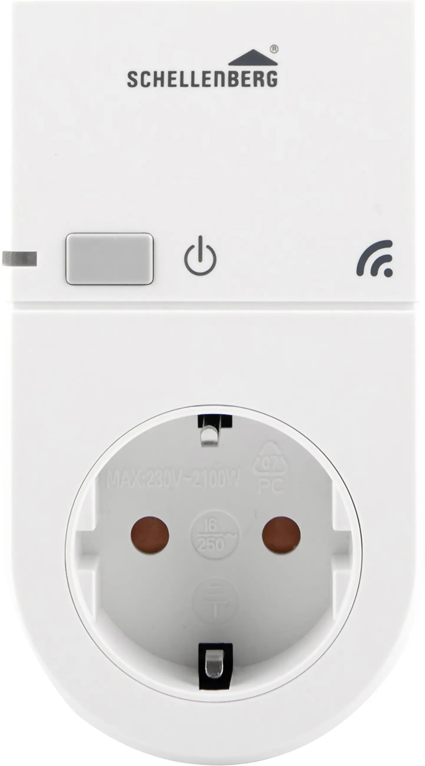 Funk-Steckdose innen weiß