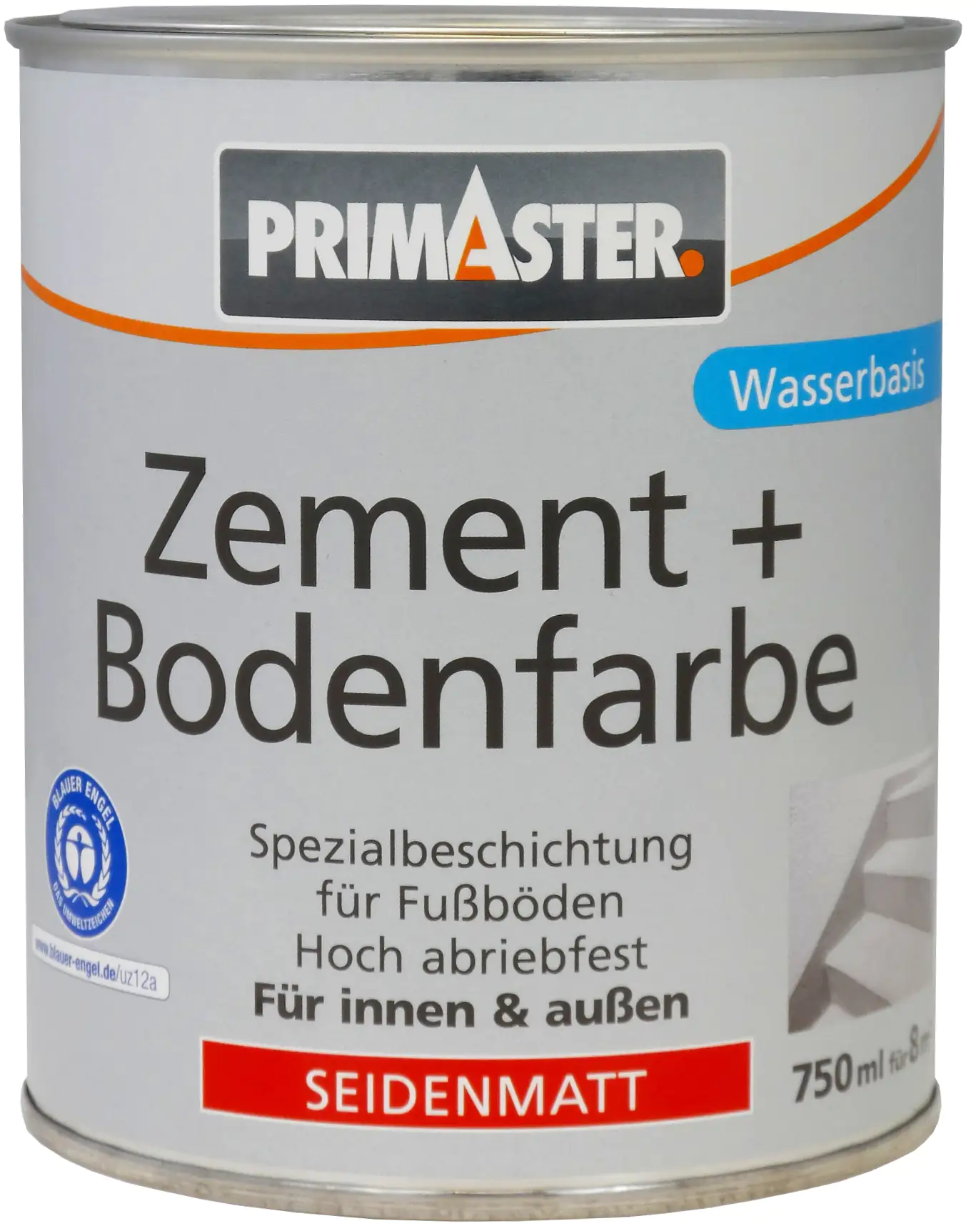 Primaster Zementfarbe und Bodenfarbe 750 ml kupferbraun seidenmatt Primaster Zementfarbe und Bodenfarbe 750 ml kupferbraun seidenmatt