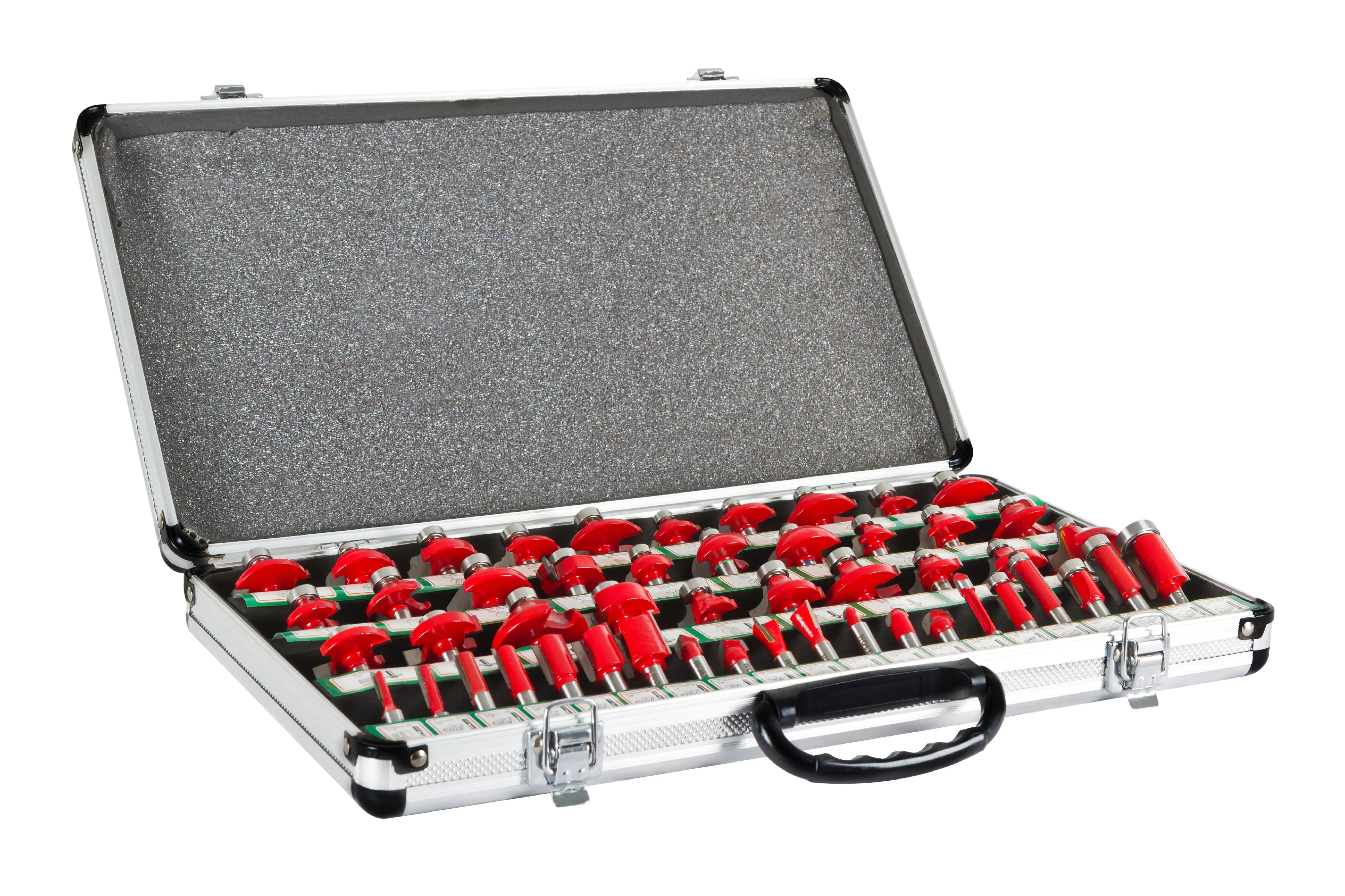 Holzmann Oberfräsersatz OFS50 50-teilig im Aluminiumkoffer Holzmann Oberfräsersatz OFS50 50-teilig im Aluminiumkoffer