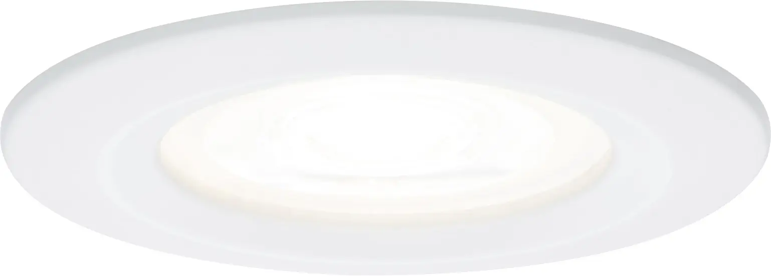 Paulmann LED Einbauleuchte Nova 6,5W warmweiß, weiß matt