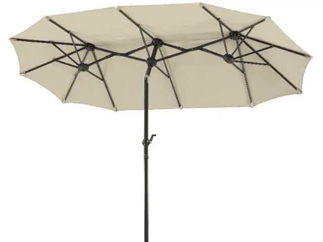 Schneider Sonnenschirm Salerno natur 300 x 150 cm