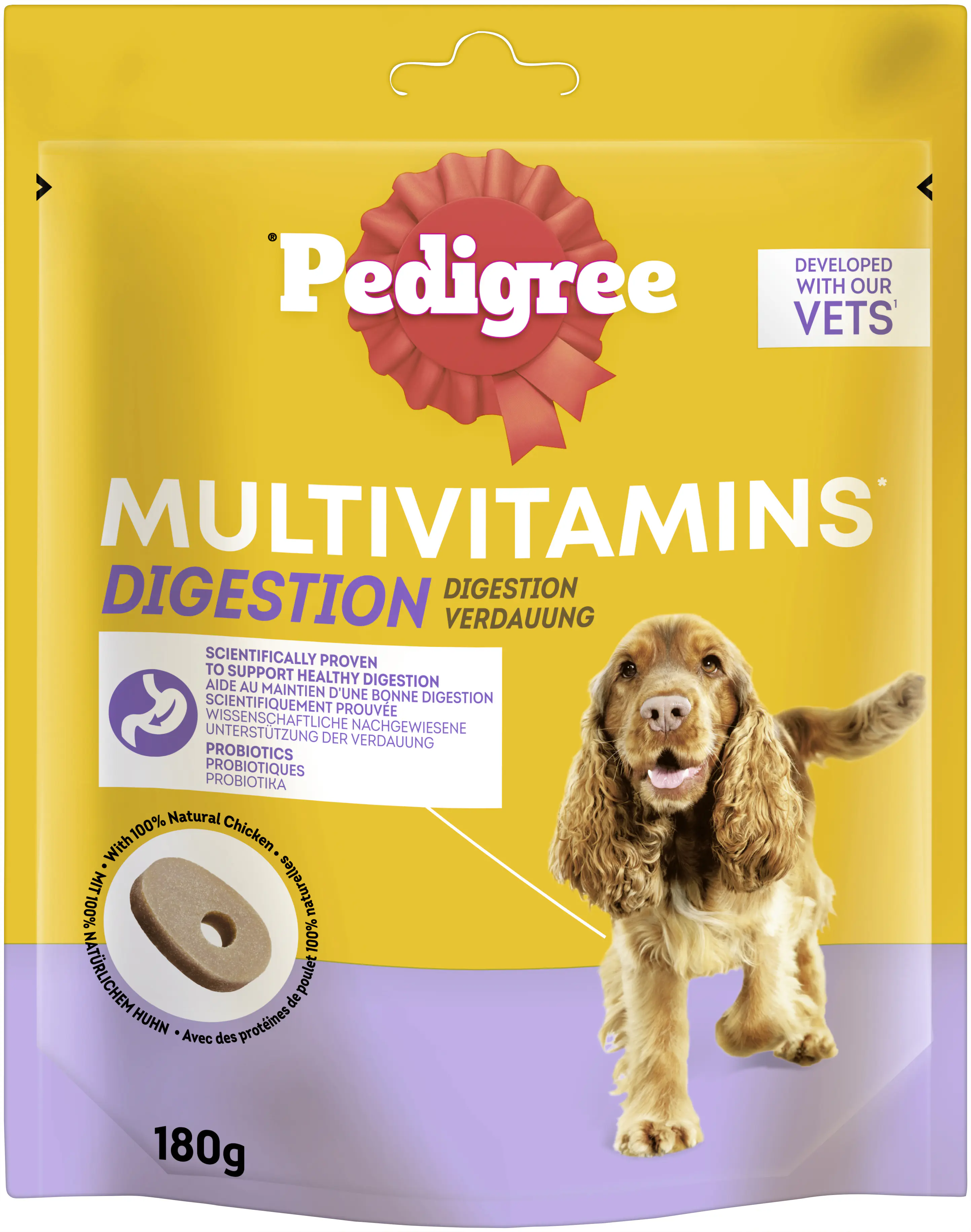 Pedigree Digestion Hundeleckerli 180 g Huhn