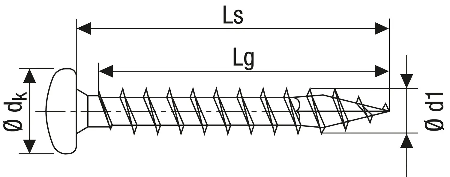 Spax Universalschrauben 3.5 x 16 mm TX 20 - 20 Stk.