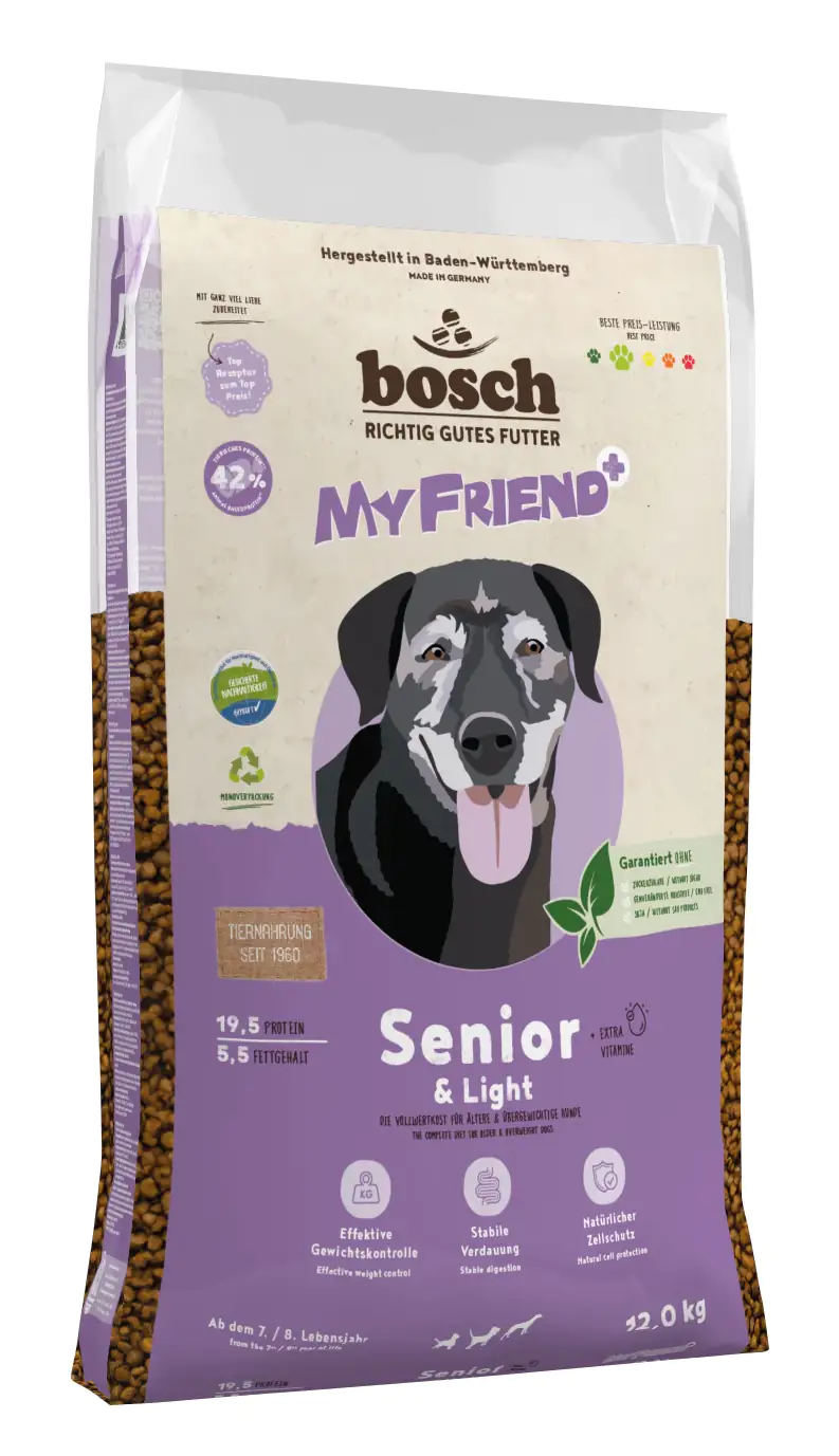 Bosch My Friend Trockenfutter Senior + Light 12 kg Bosch My Friend Trockenfutter Senior + Light 12 kg
