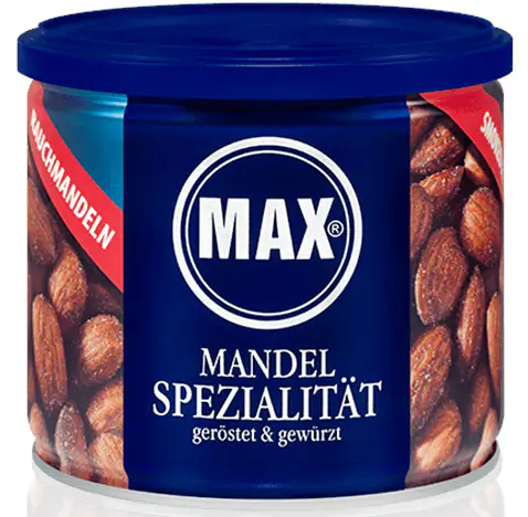 MAX Mandelspezialität geröstet und gewürzt 150 g