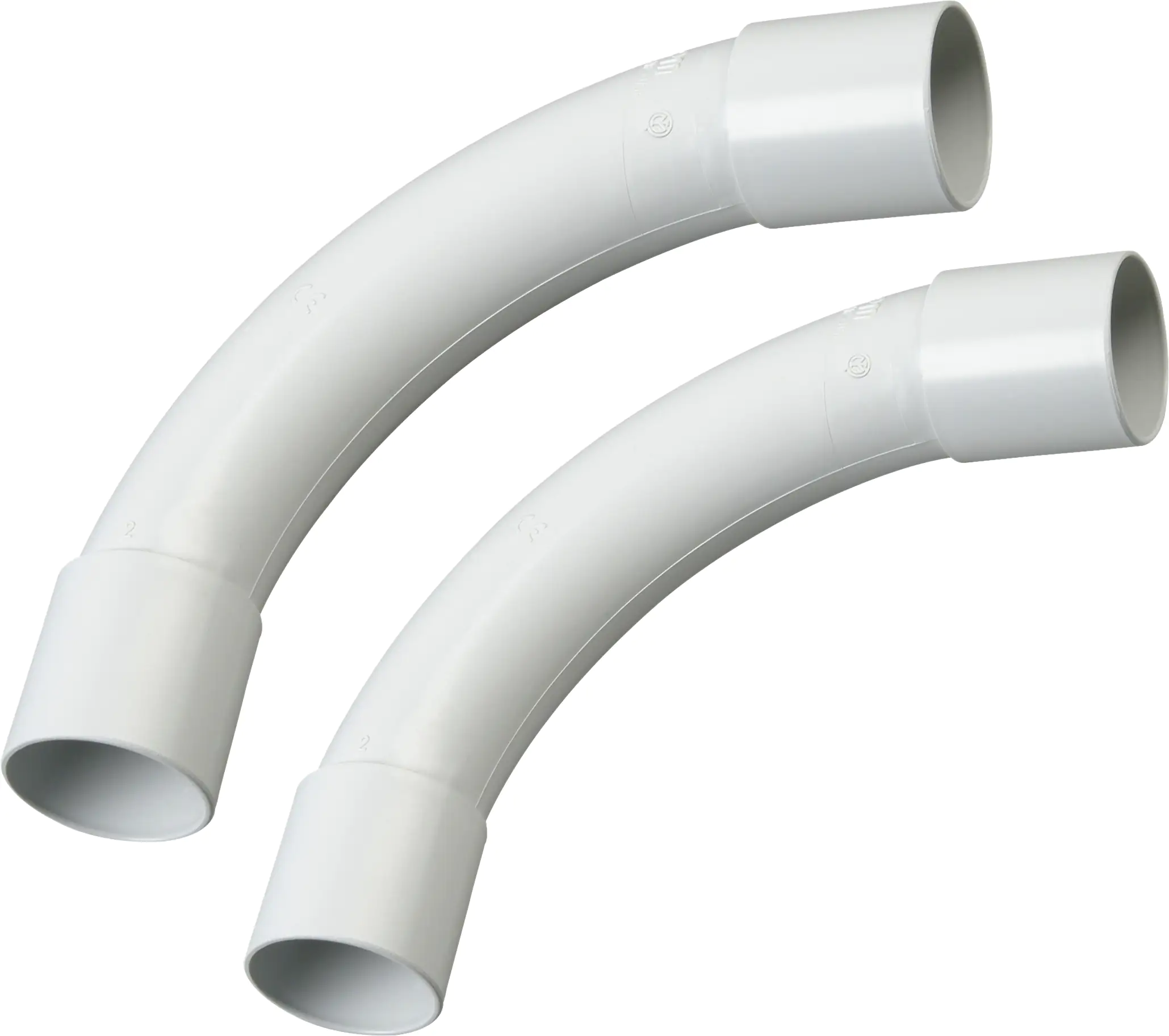 Kopp Steckbogen für Stangenrohr 90°, M20, 2er Pack