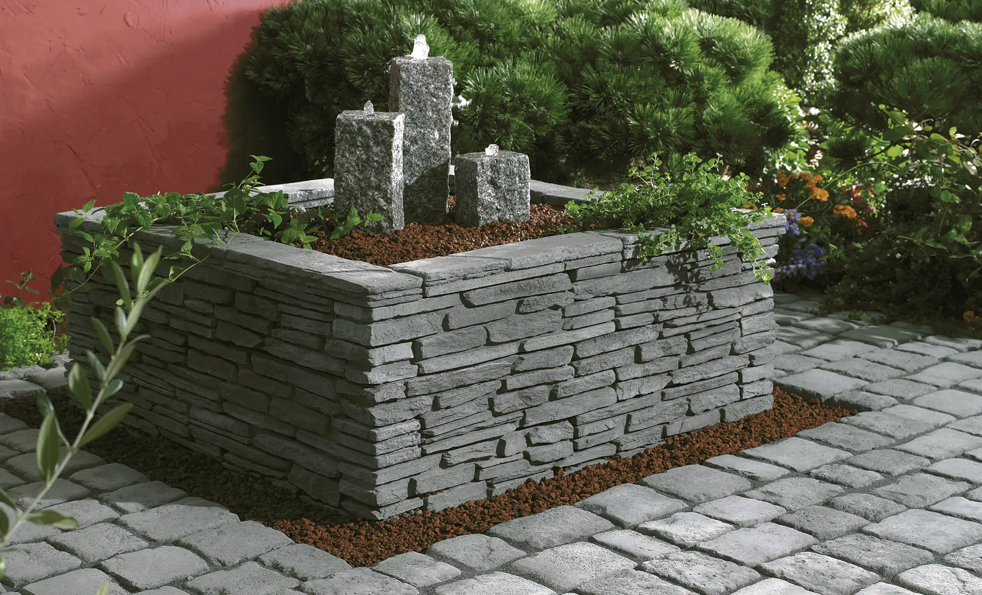 4024991492947_1223203 Kann Mauerstein Madoc 58 x 10 x 14 cm anthrazit