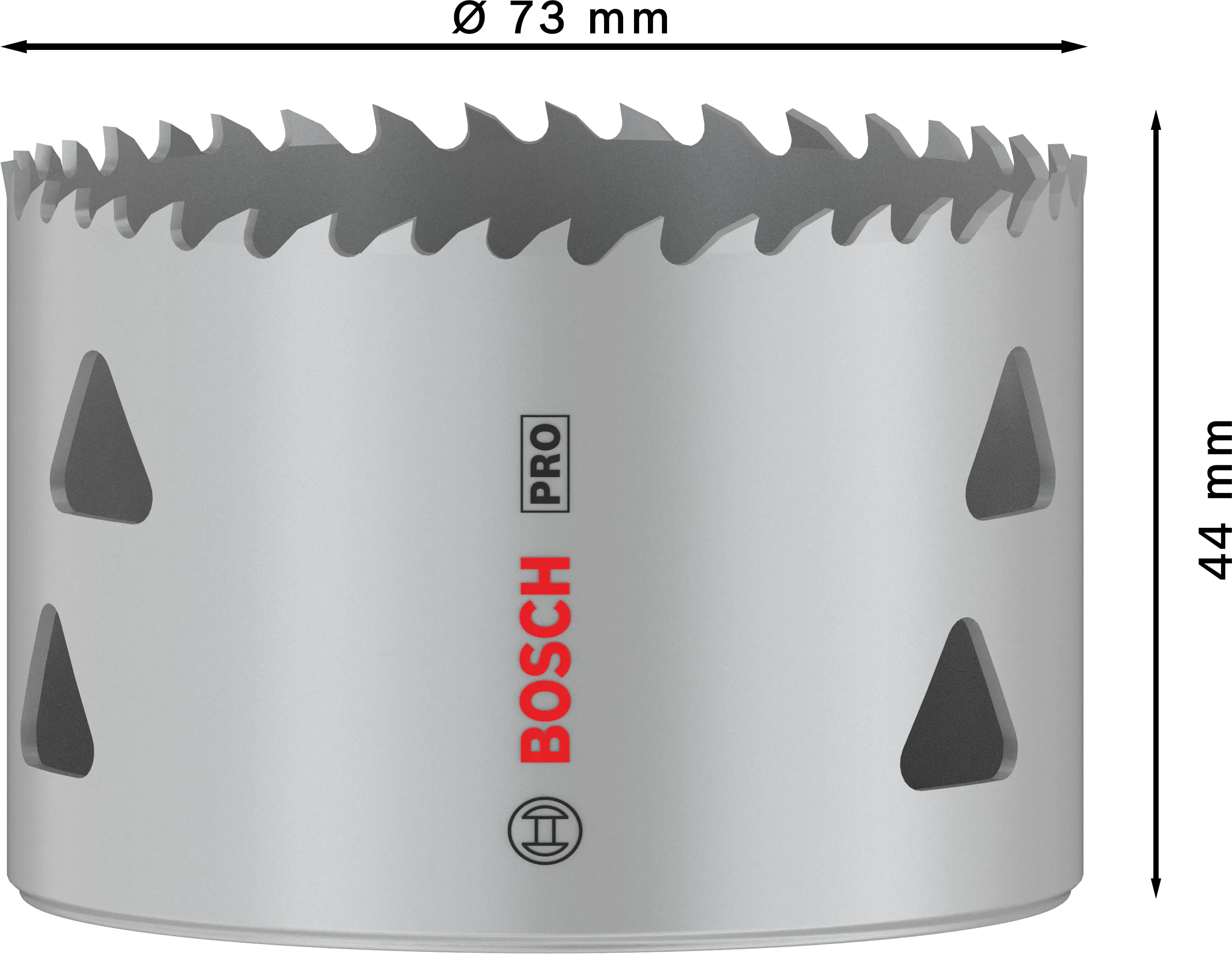 Bosch PRO Multi Material Lochsäge 73 mm mit Gewinde