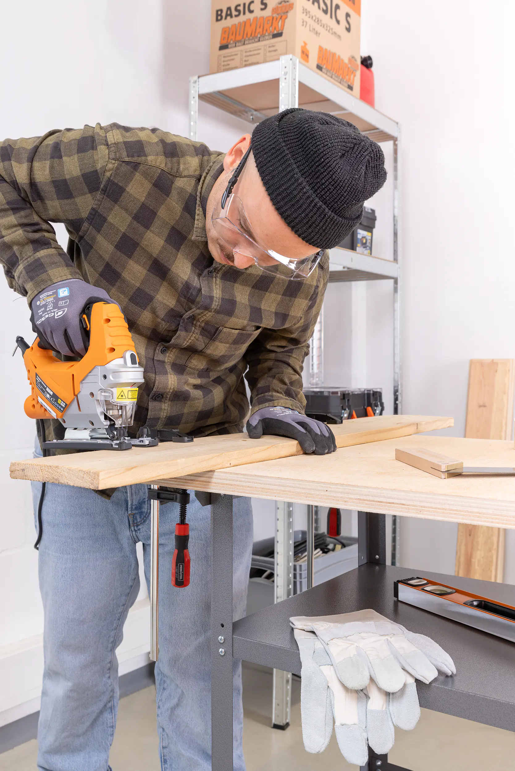 TrendLine Werkbank 120 x 60 x 85 cm