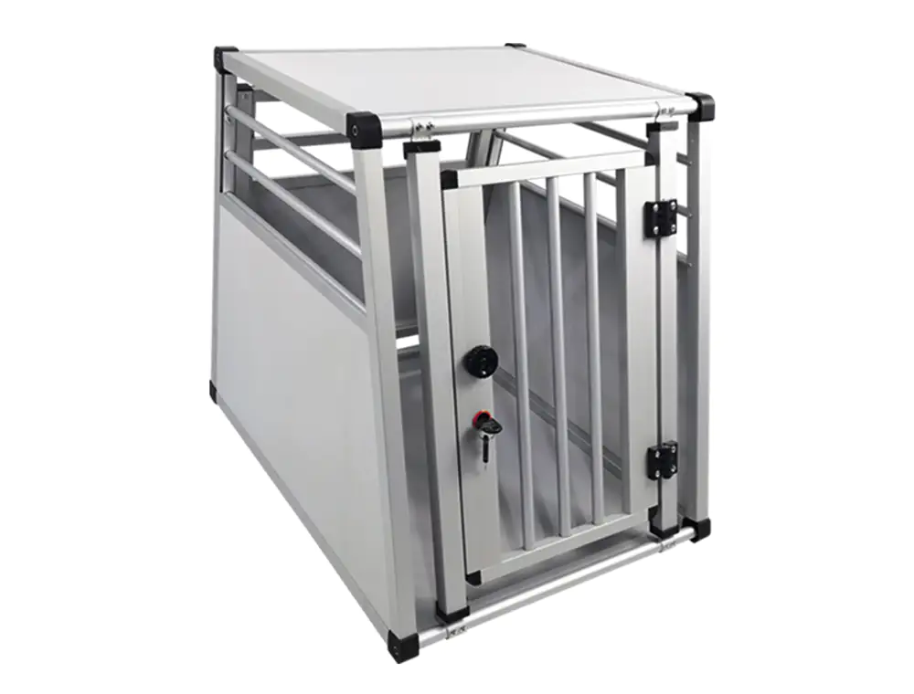 Nobby Hundebox Auto New Design Alu 53 x 75 cm grau