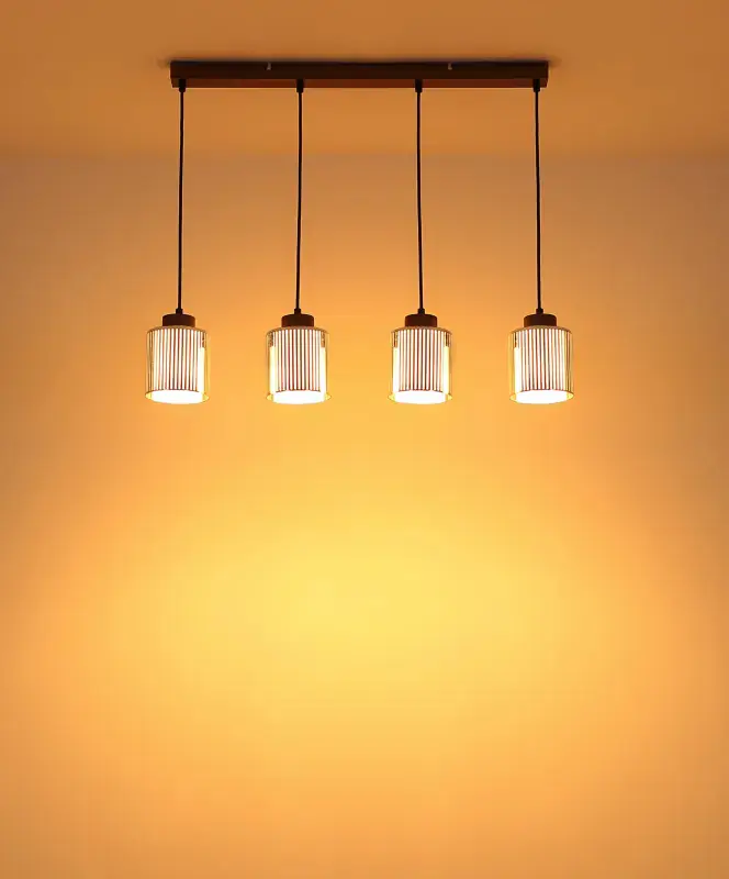 Globo Hängeleuchte Felicia 78 x 120 cm schwarz-chrom matt