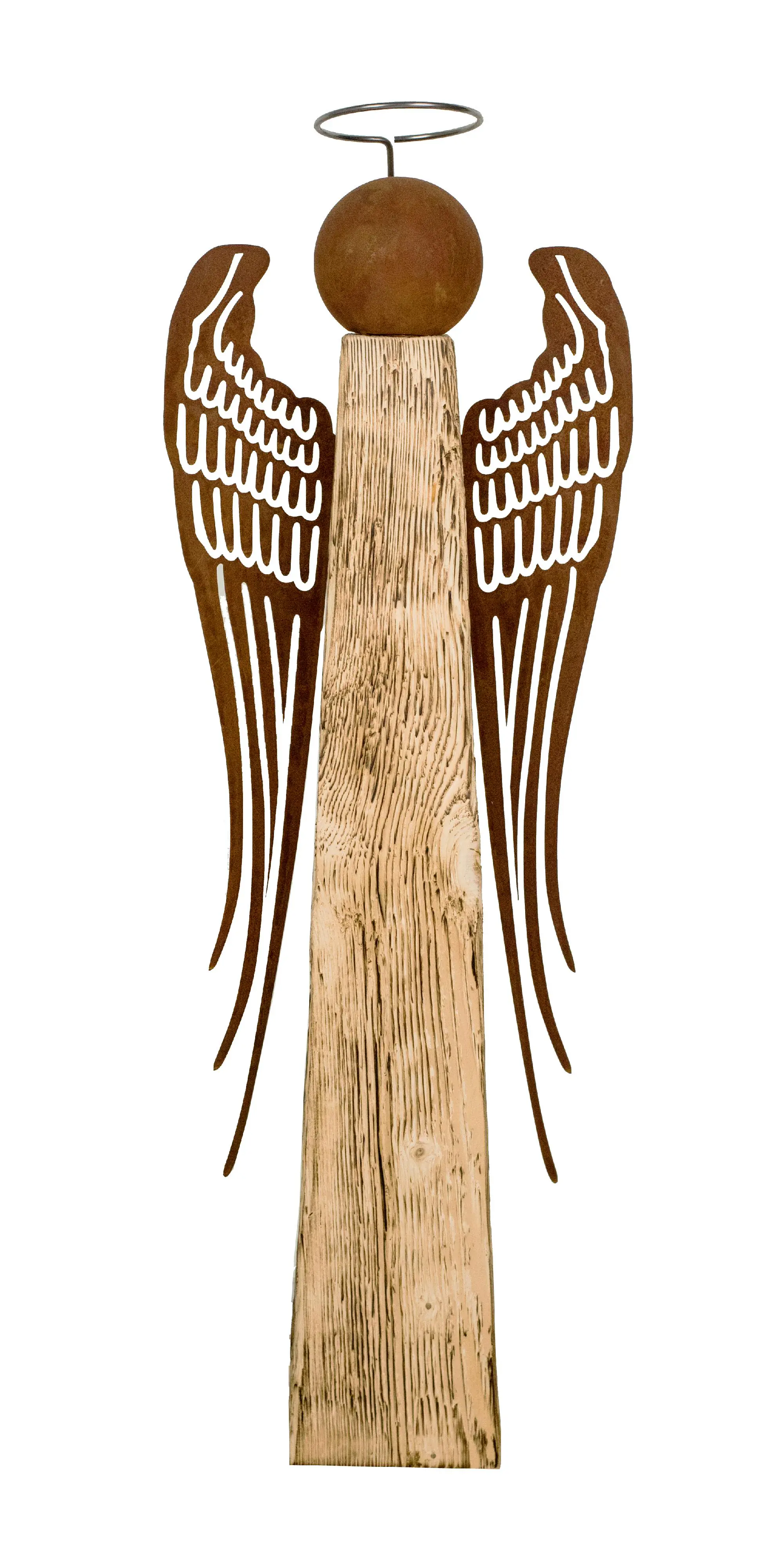 Badeko Engel Anna 100 x 30 cm rostbraun, holz