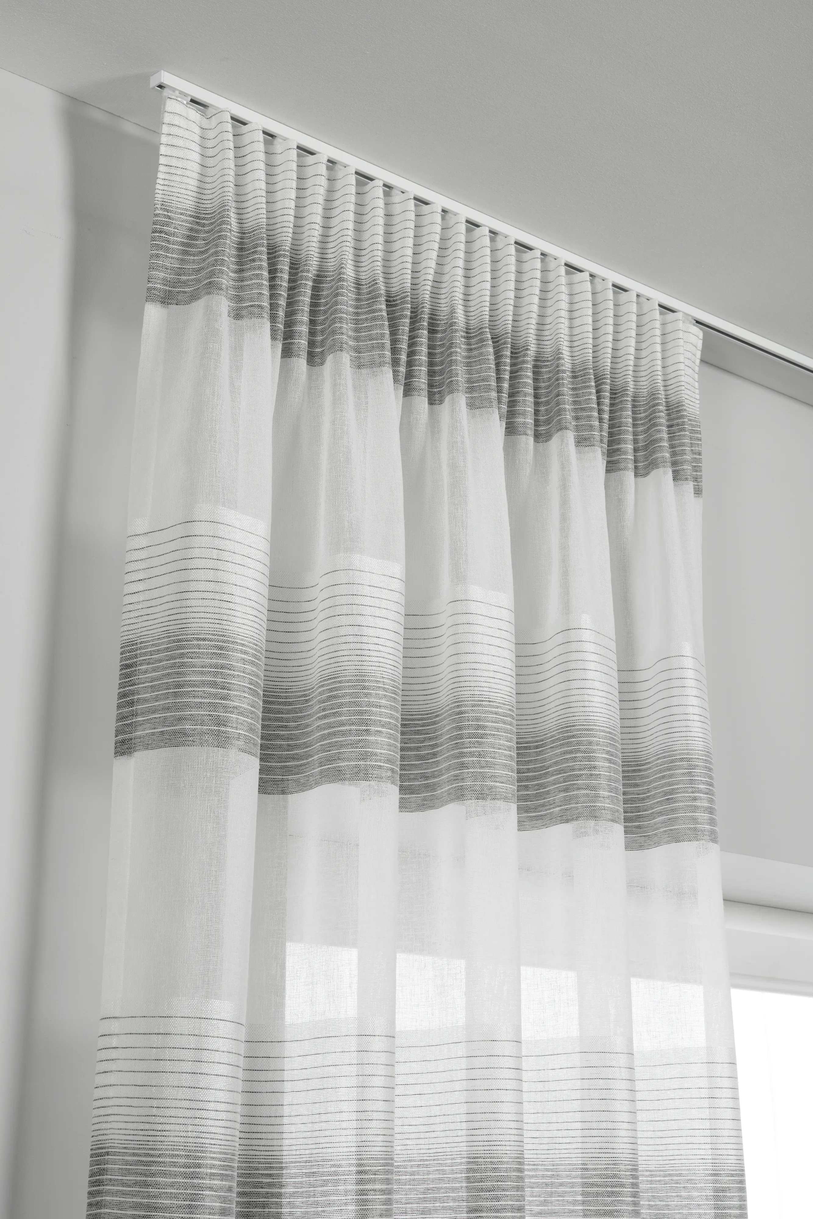 Gardinia Vorhangschienen-Set Lucy 1-läufig weiß 160 cm