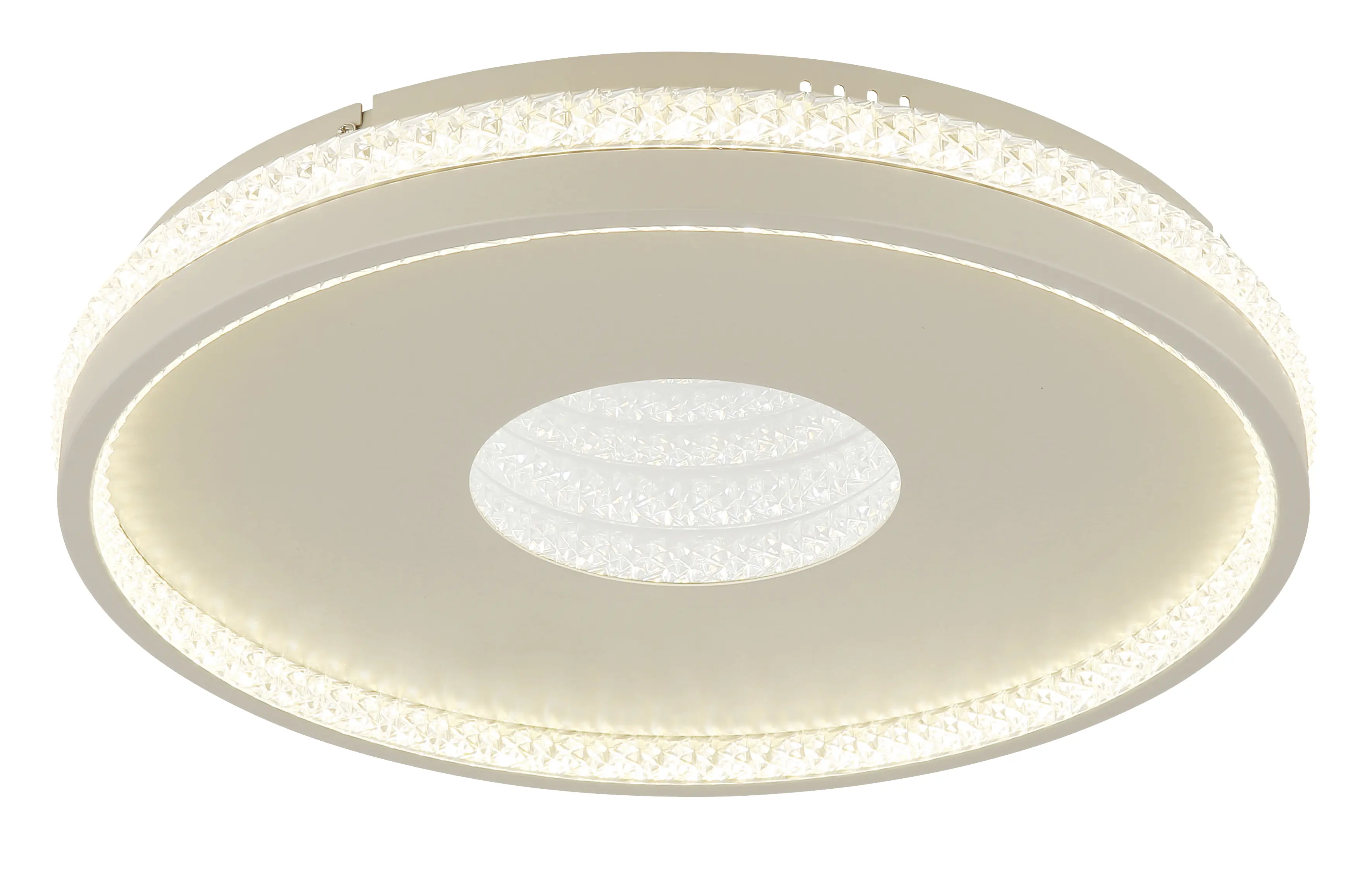 Globo Deckenleuchte Shirley Ø 41 x 6,5 cm sand matt CCT