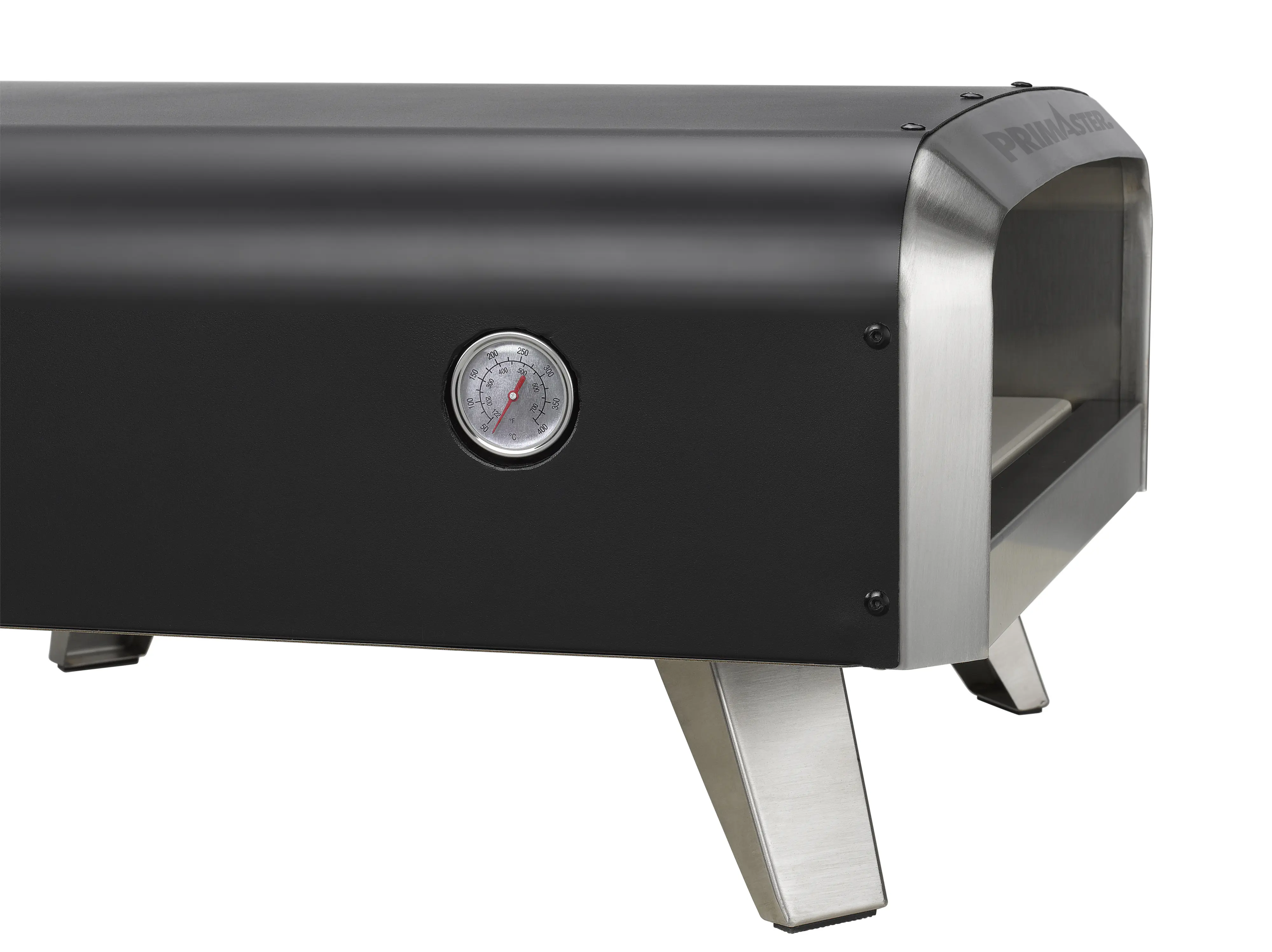 Primaster Gas-Pizzaofen Arcus 1 Brenner mit Pizzastein 33 x 33 cm