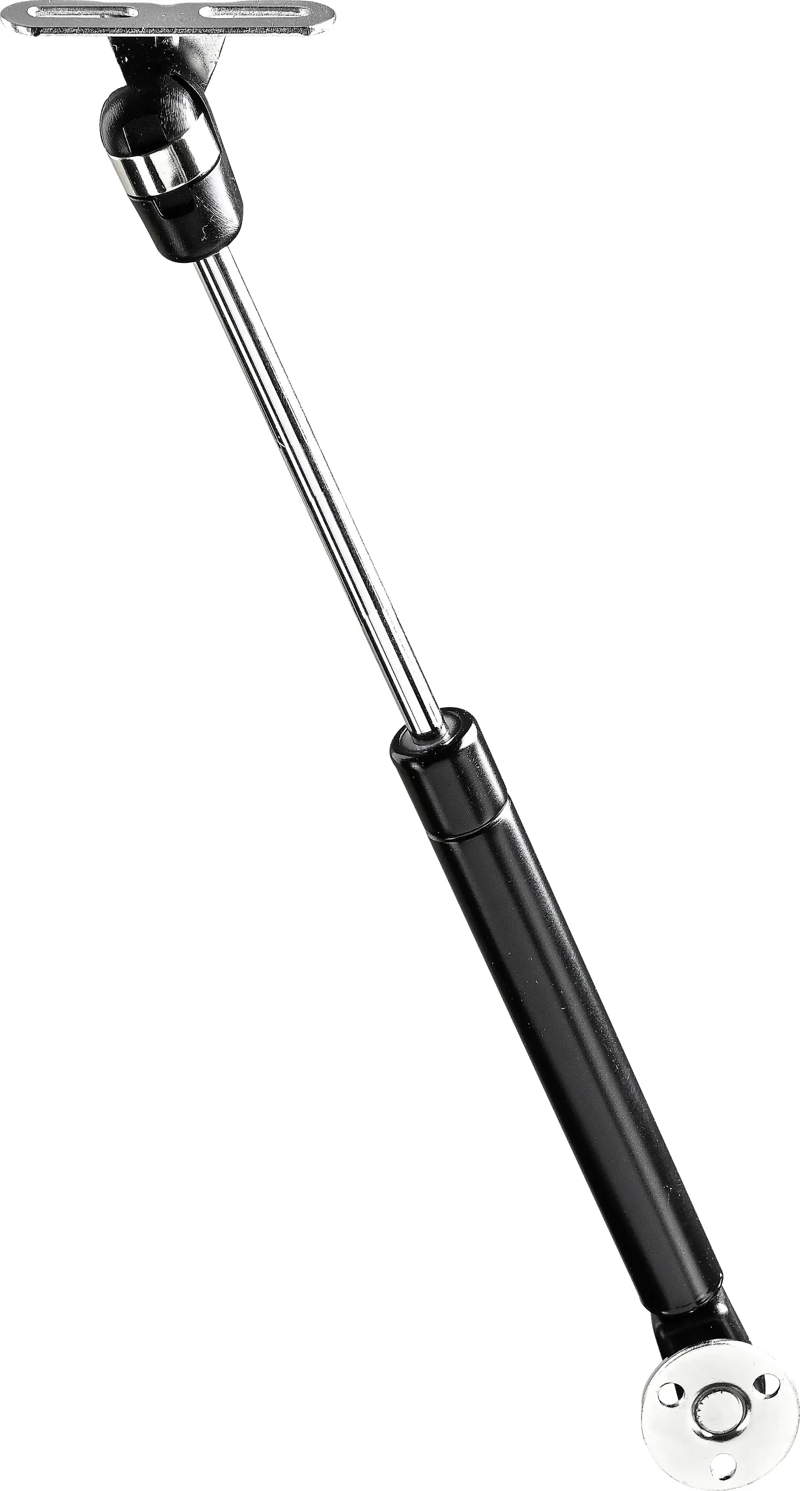 Hettich Klappenstütze mit Gasdruck 272 mm schwarz-silber