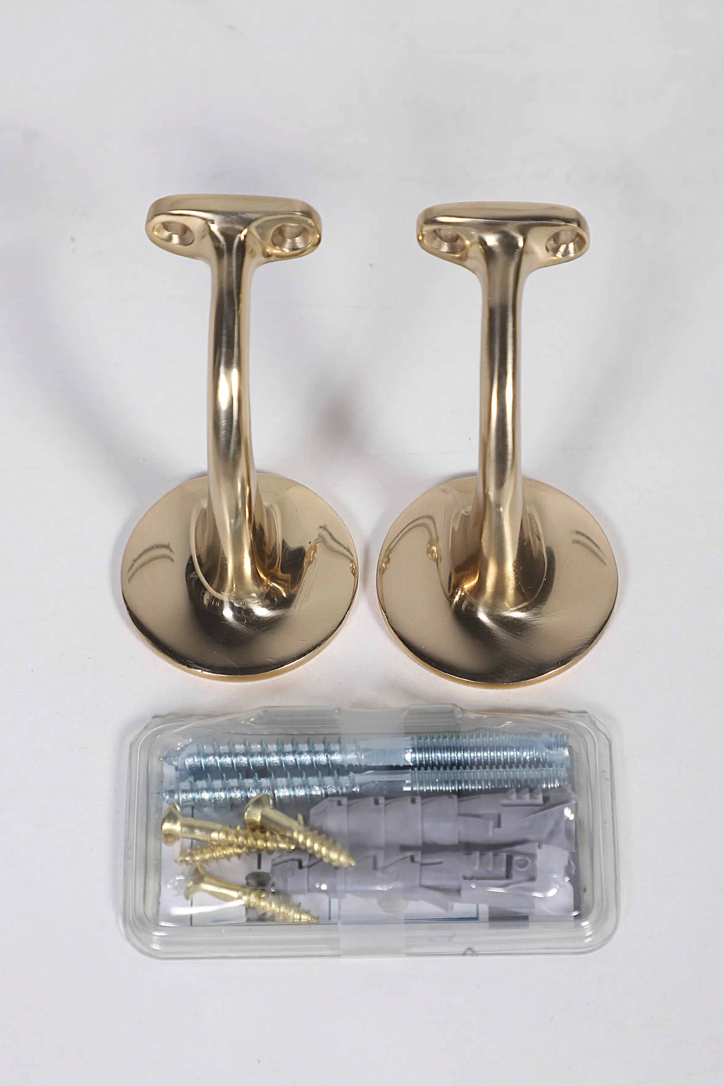 Dieda Handlaufkonsolen Messing poliert