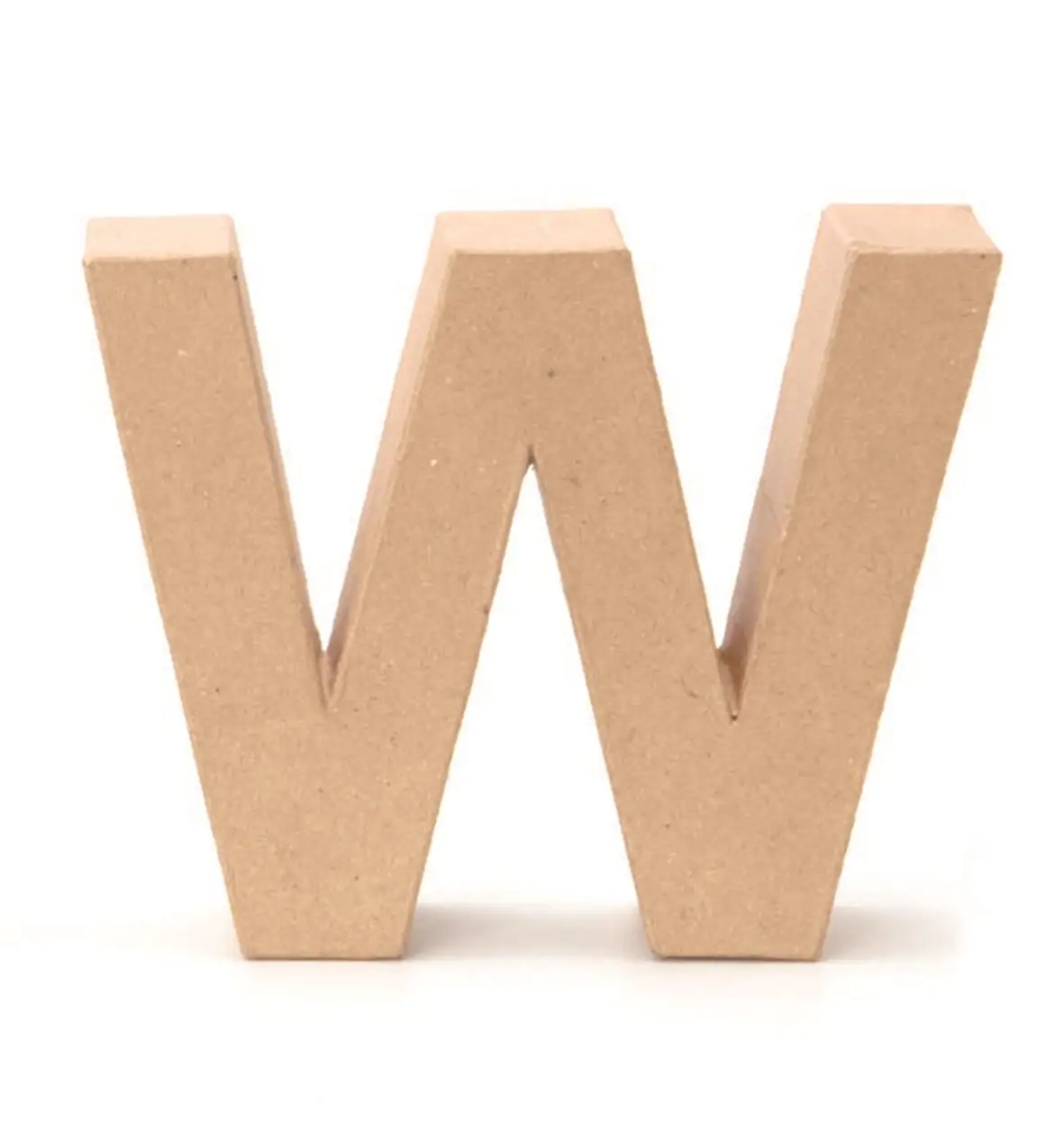Glorex Papp-Buchstabe W 17,5 x 5,5 cm