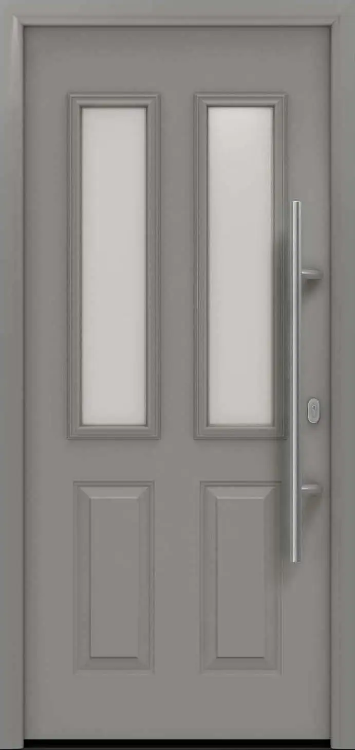 EcoStar Haustür ISOPRO IP 410S graualuminium 110 x 210 cm EcoStar Haustür ISOPRO IP 410S graualuminium 110 x 210 cm