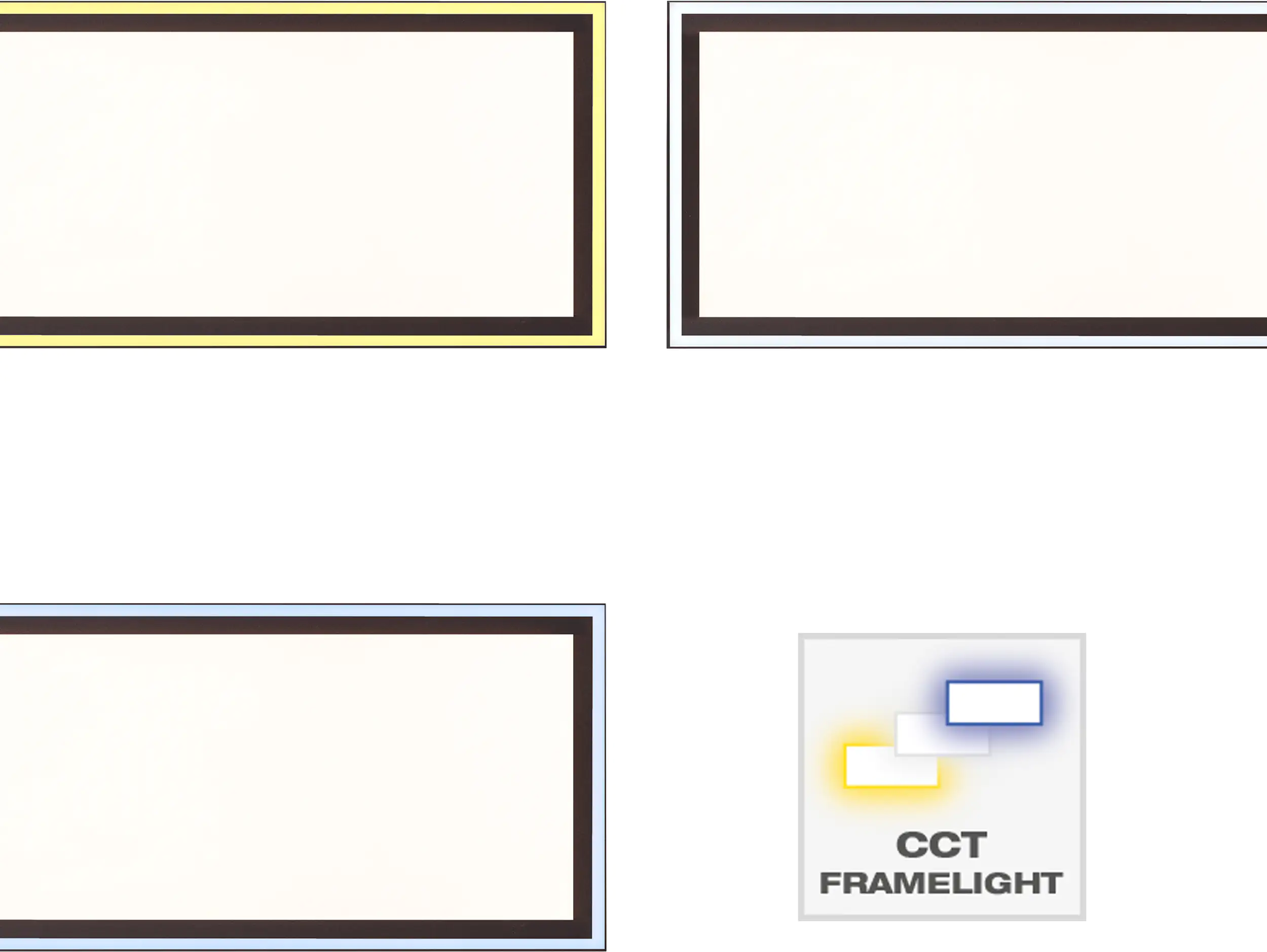 4004353386077_2 Brilliant LED Deckenleuchte Laurice schwarz 80 x 40 cm 38 W