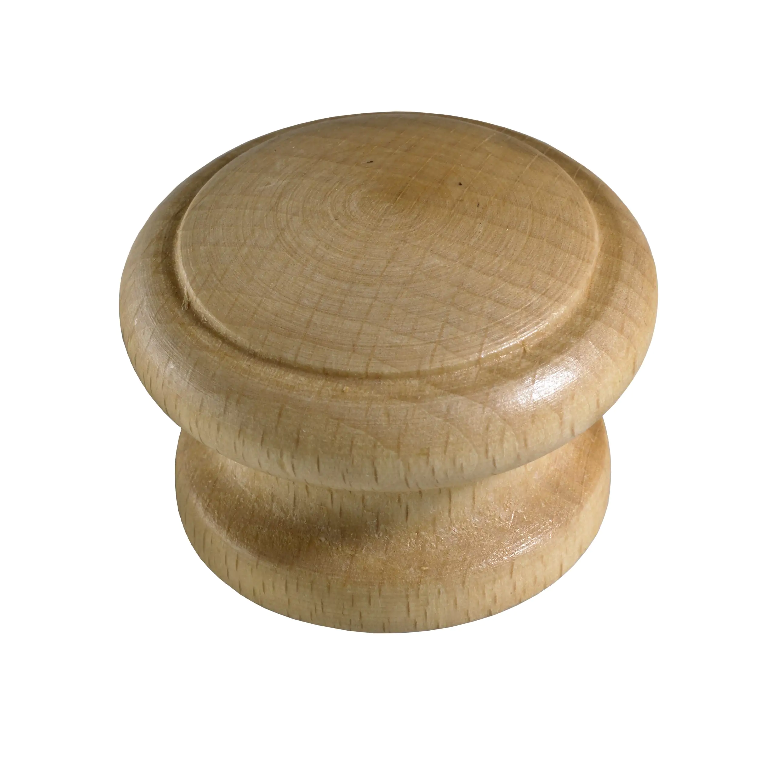 Hettich Möbelknopf Buche lackiert breit Ø 44,0 mm - 1 Stück