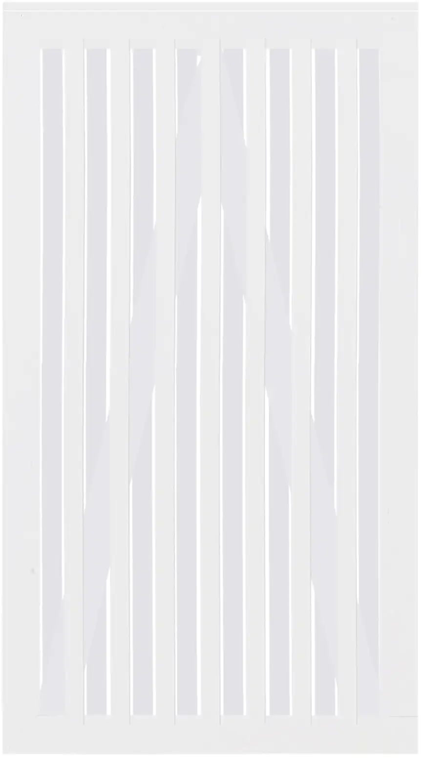 Plus Tor Nagano 100 x 180 cm RAL 9010 Weiß