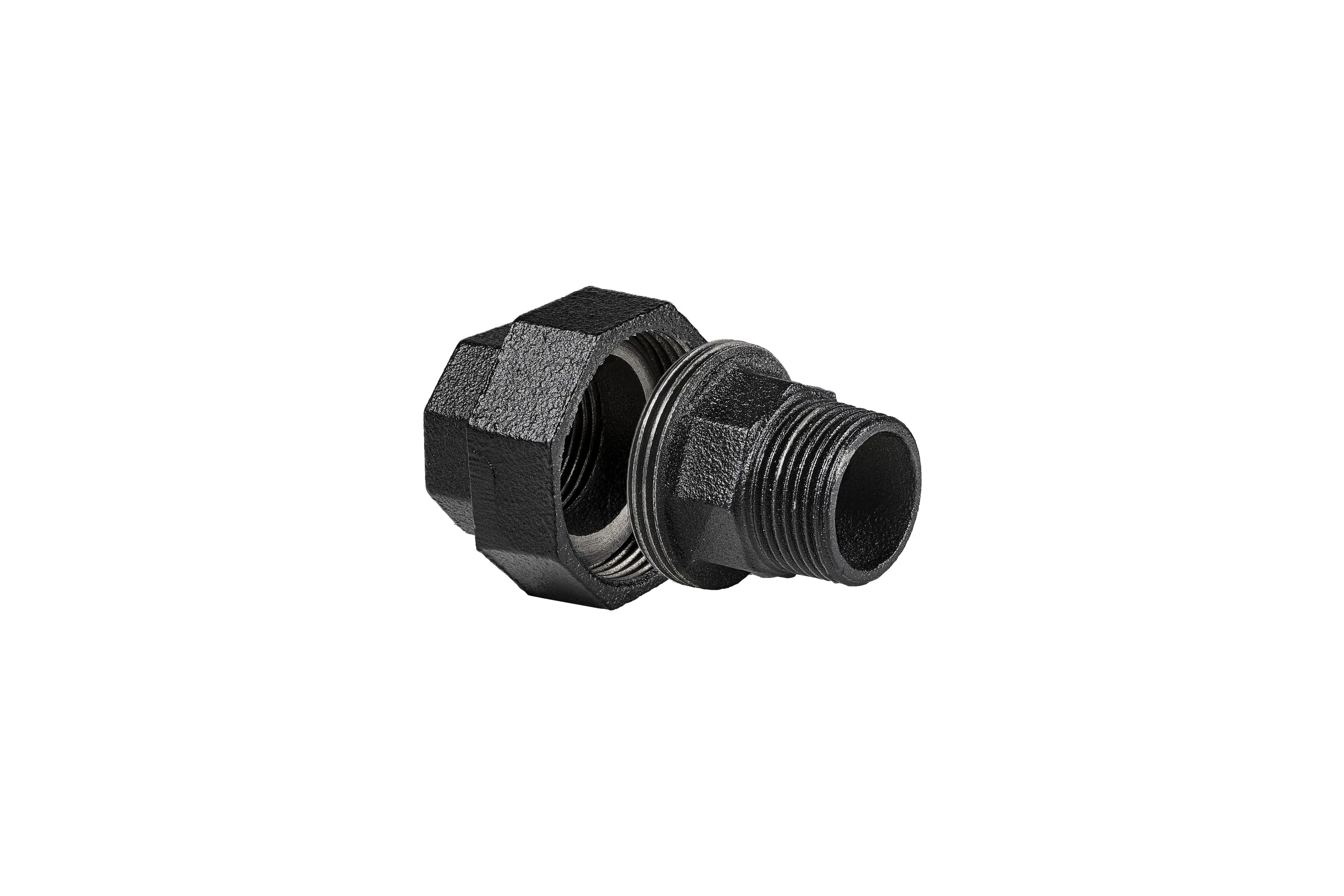 Dolle Verbindungsstück für Pipe-Regalsystem 20 mm (3/4") schwarz matt