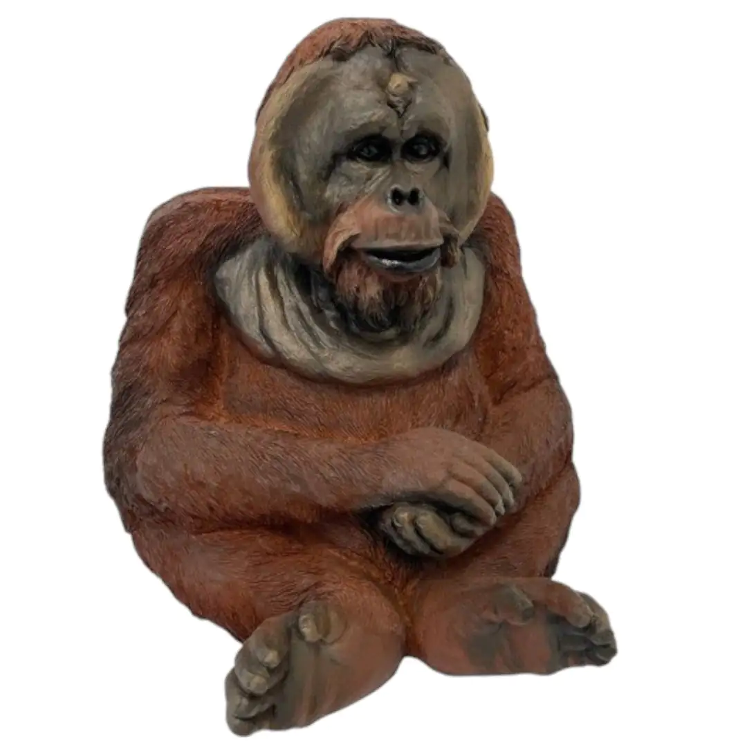 Dekofigur Orang Utan 36 x 34 x 25 cm