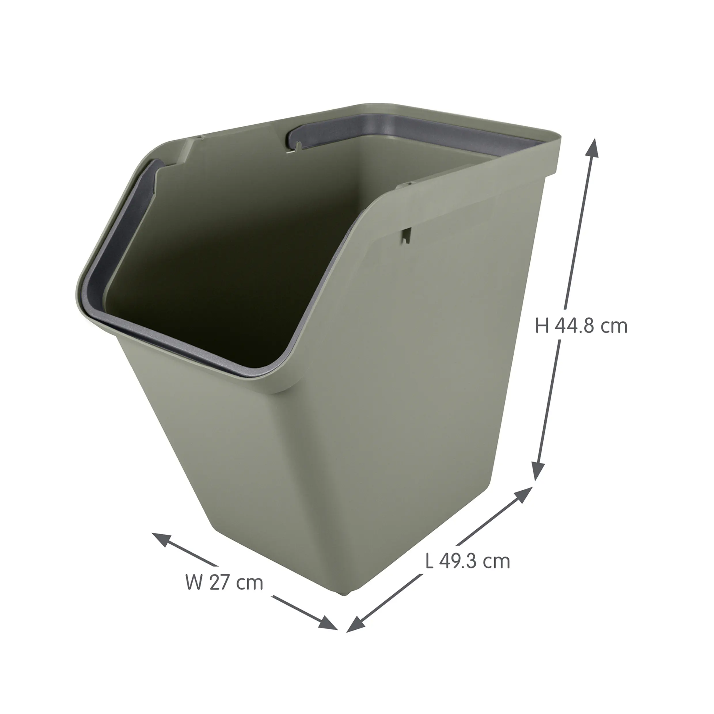 Sunware Sortiereinheit Sigma Home 40 L dunkelgrün