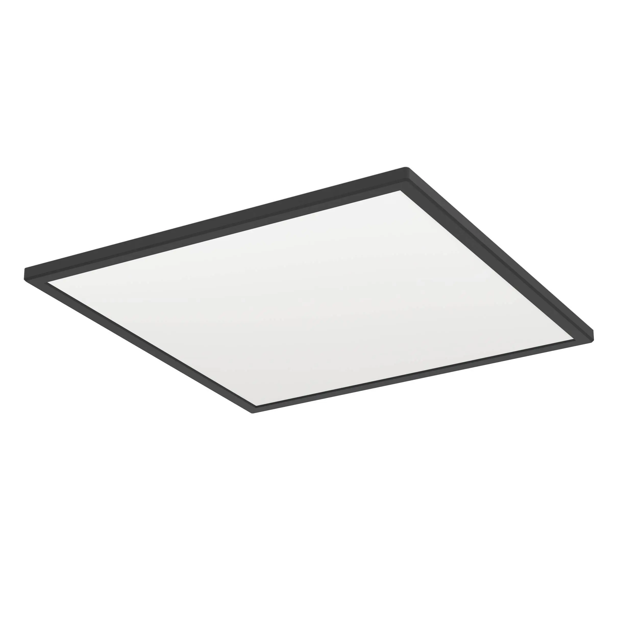 Eglo LED Deckenleuchte Rovito-R schwarz 50 x 50 cm warmweiß-kaltweiß dimmbar
