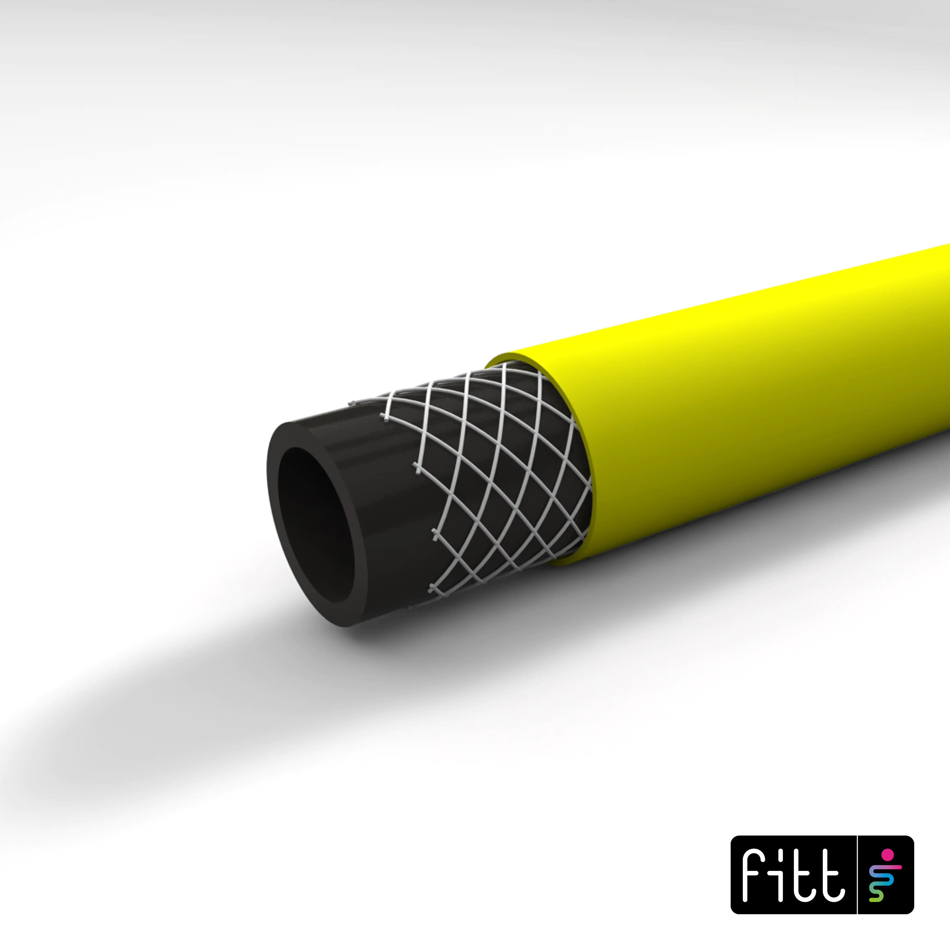 Fitt Gartenschlauch Idro Yellow 1/2" 20 m mit Armatur Fitt Gartenschlauch Idro Yellow 1/2" 20 m mit Armatur