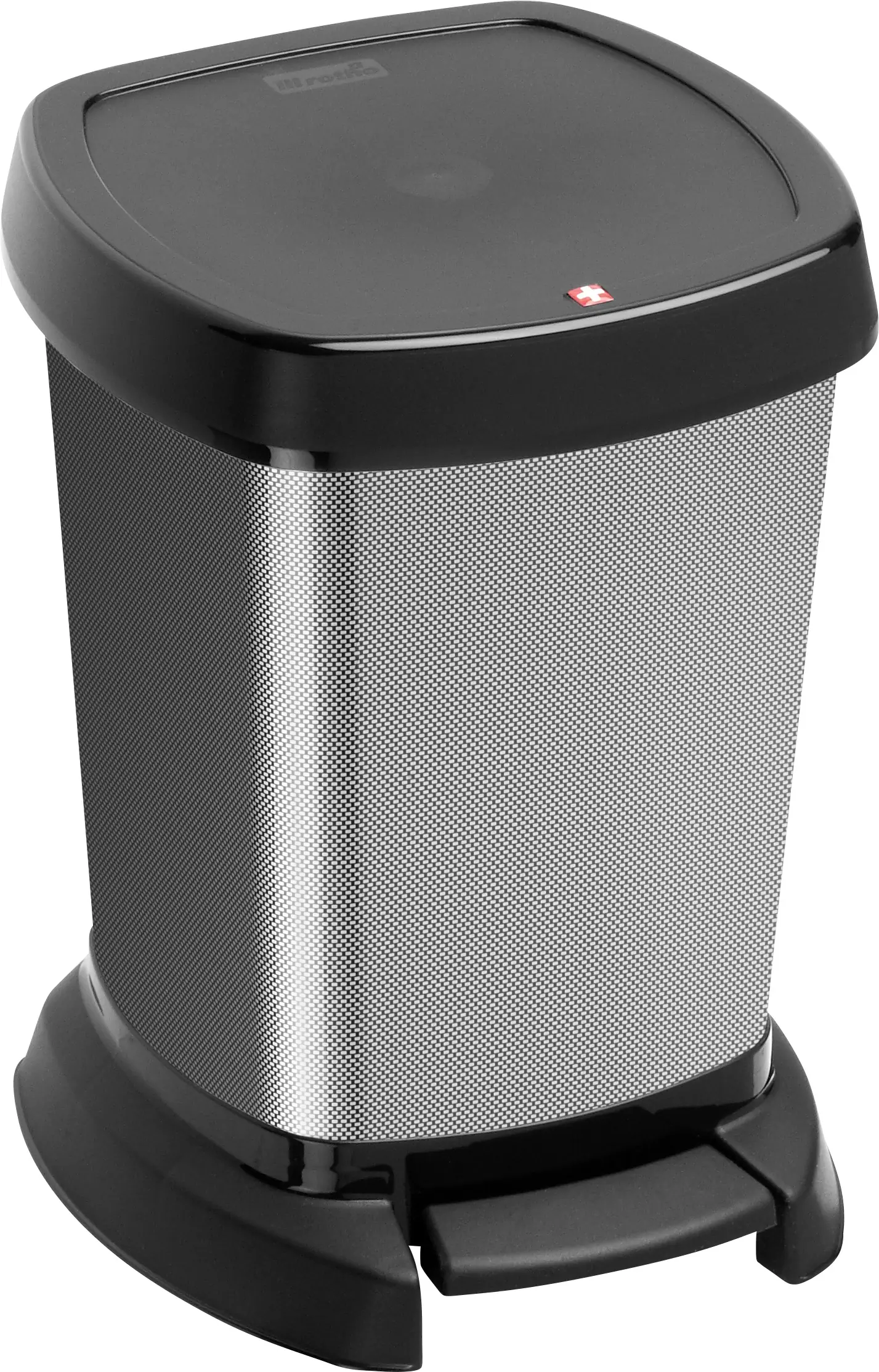 Rotho Kosmetikeimer Paso carbon 6 L Rotho Kosmetikeimer Paso carbon 6 L