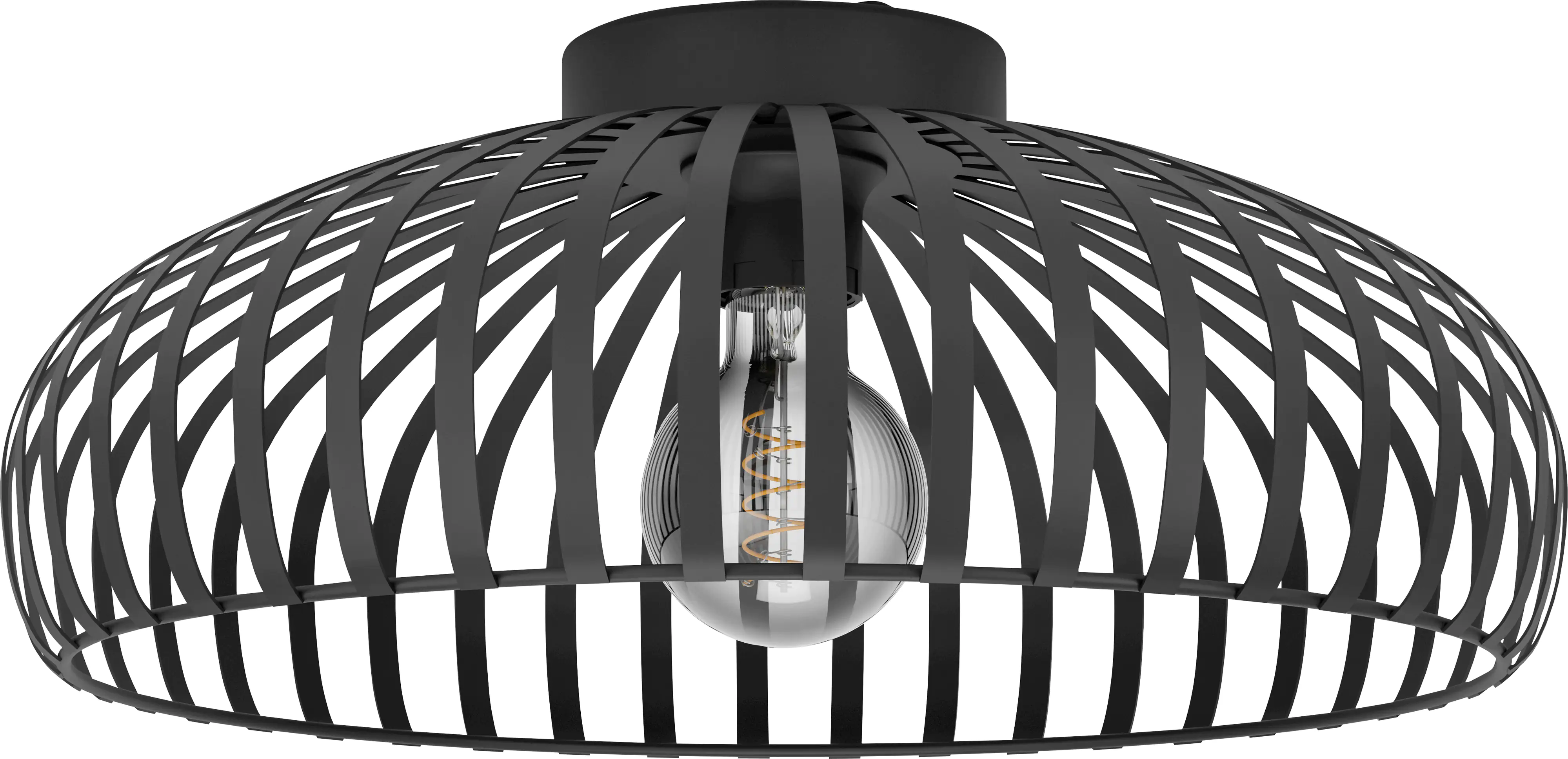 Eglo Deckenleuchte Mogano 3 schwarz Ø 43 cm