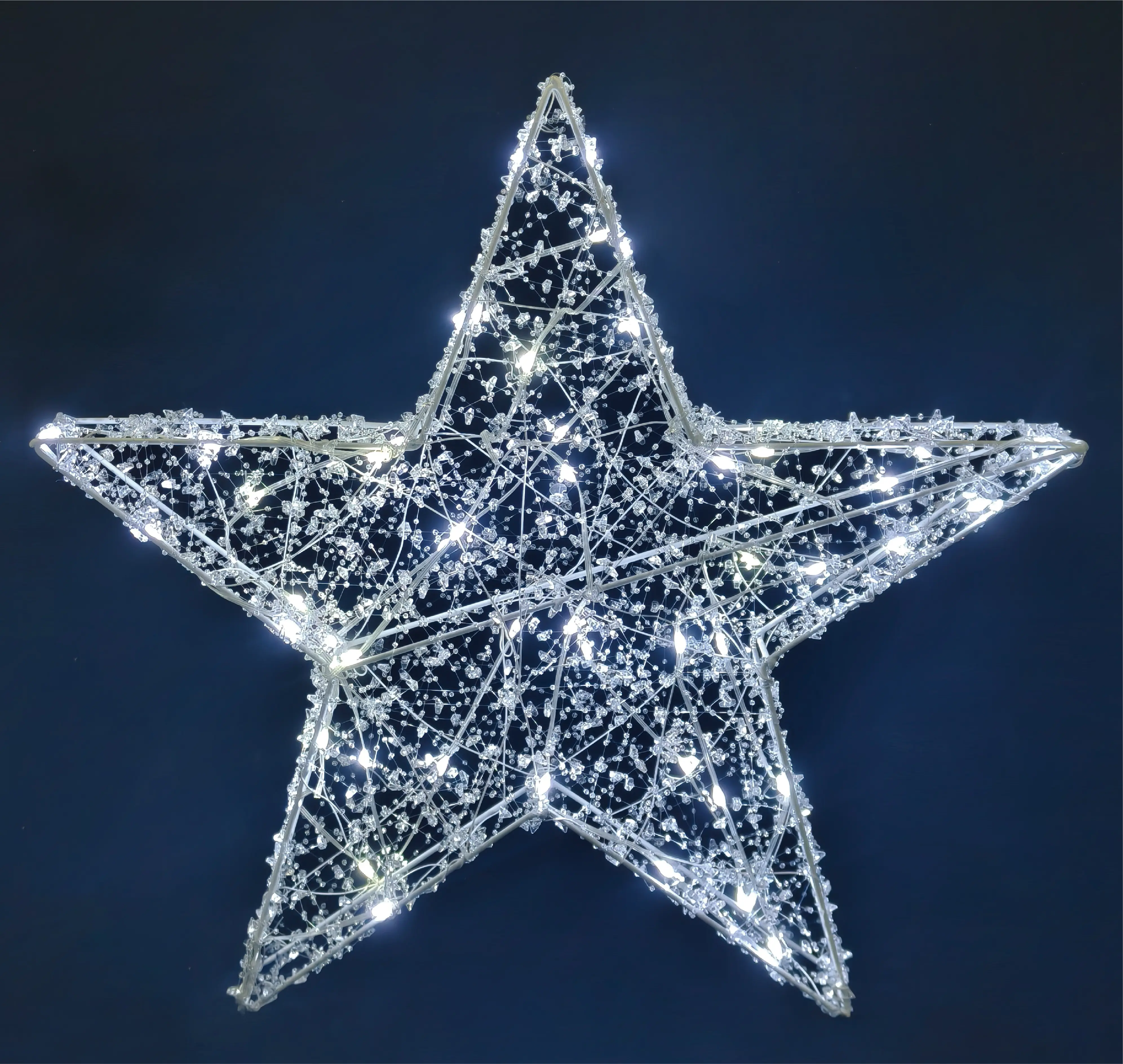 TrendLine LED Stern 3D 59 x 7 x 57 cm warmweiß