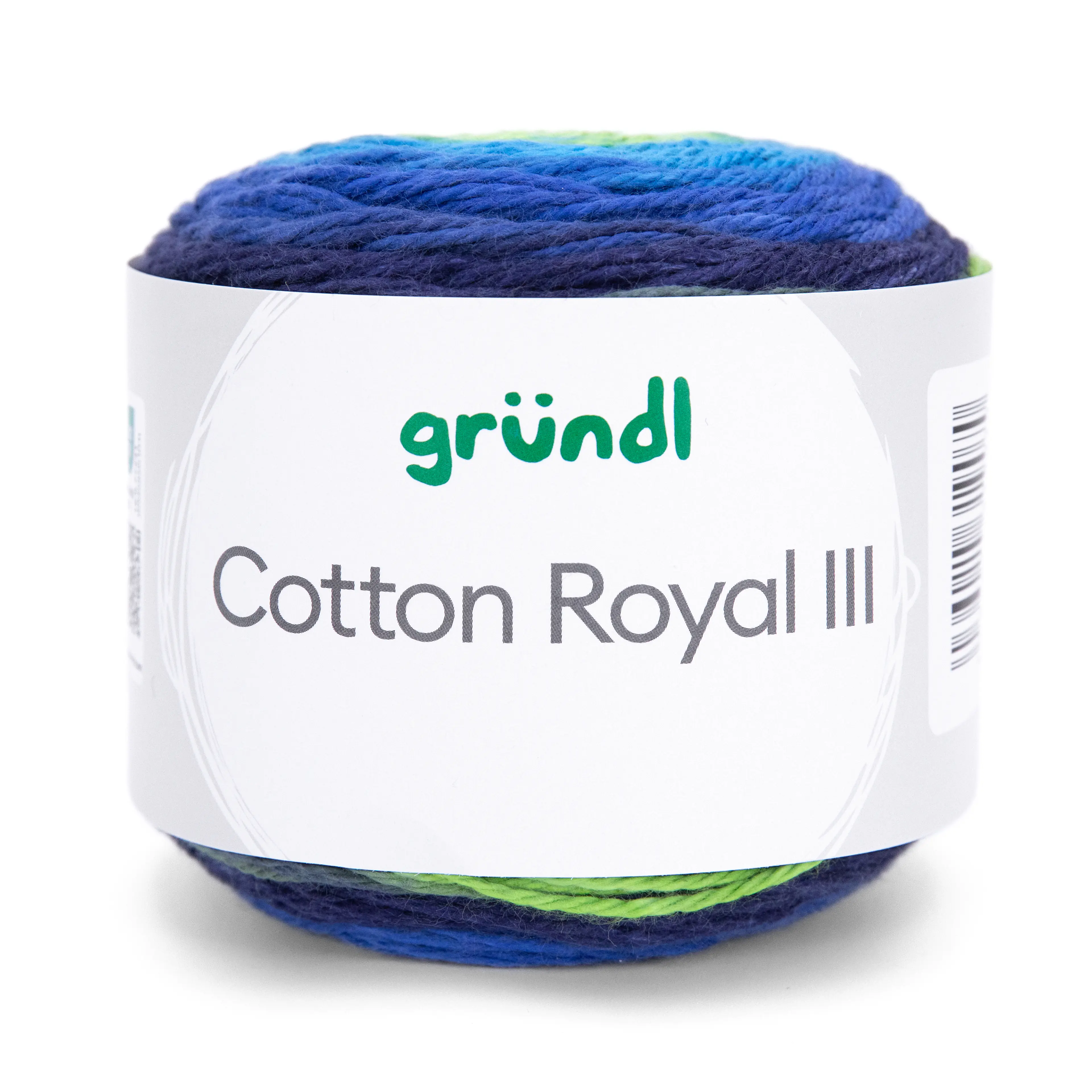 Gründl Wolle Cotton Royal III 6-fach 100 g 5-fach sortiert